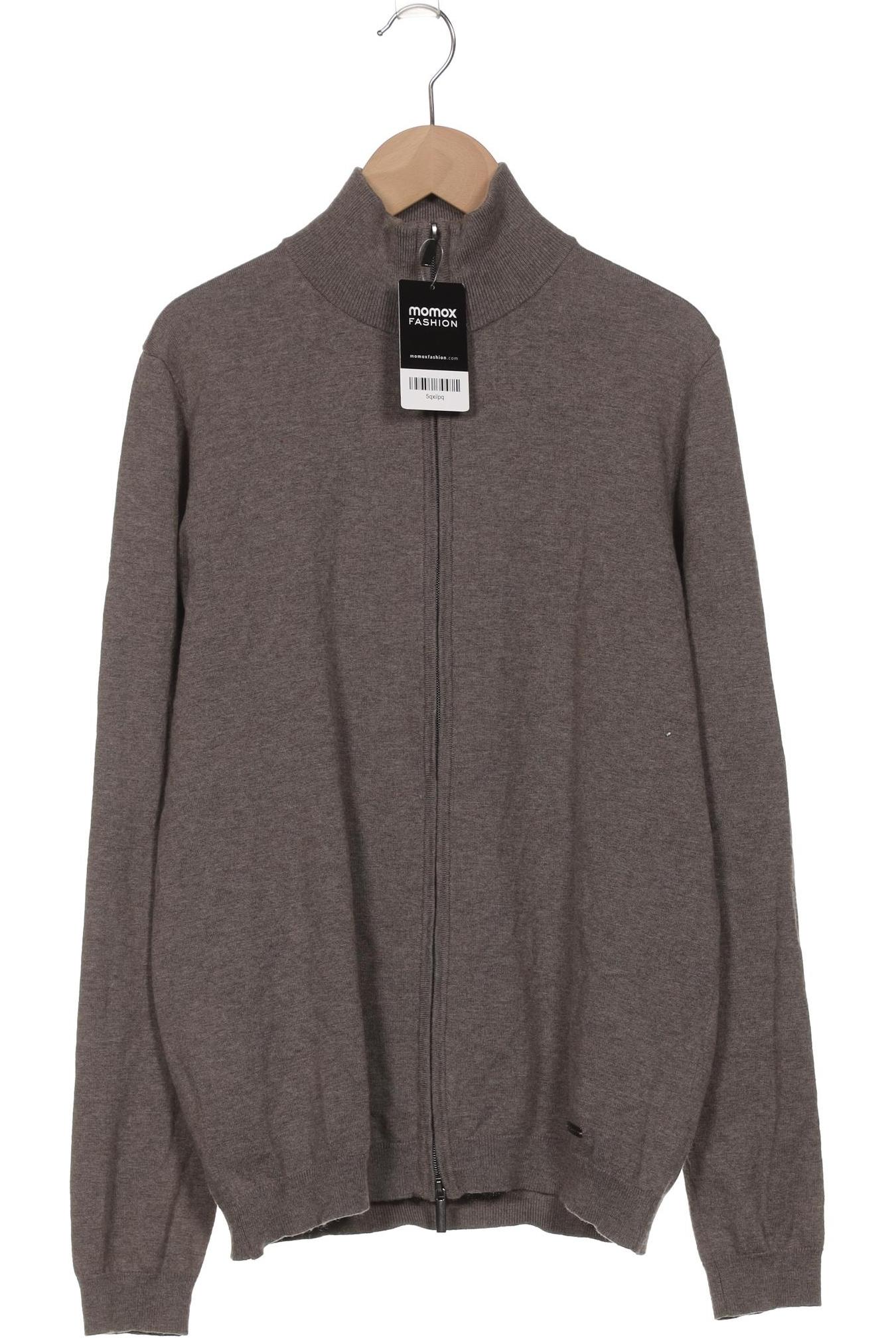 

eterna Herren Strickjacke, braun, Gr. 48