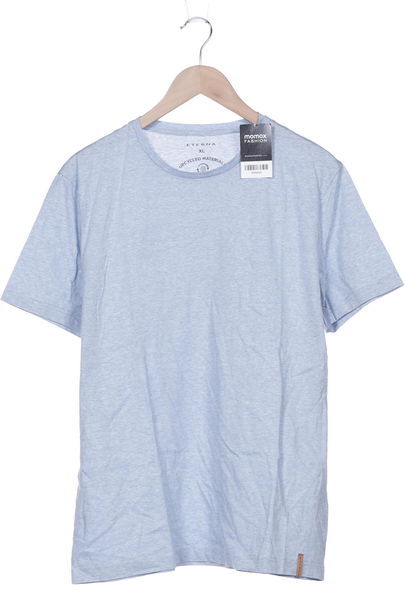 

eterna Herren T-Shirt, blau, Gr. 54