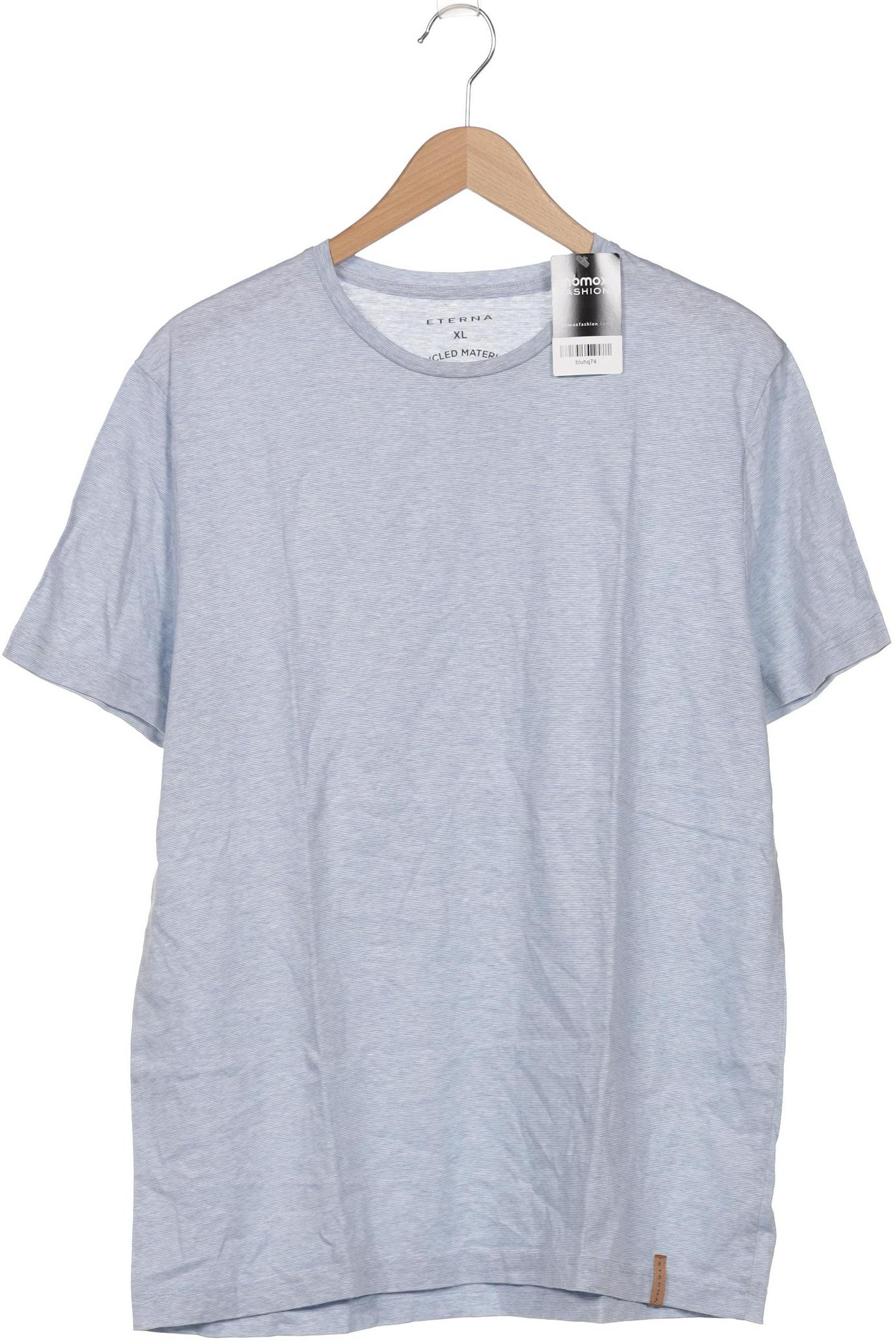 

eterna Herren T-Shirt, blau, Gr. 54