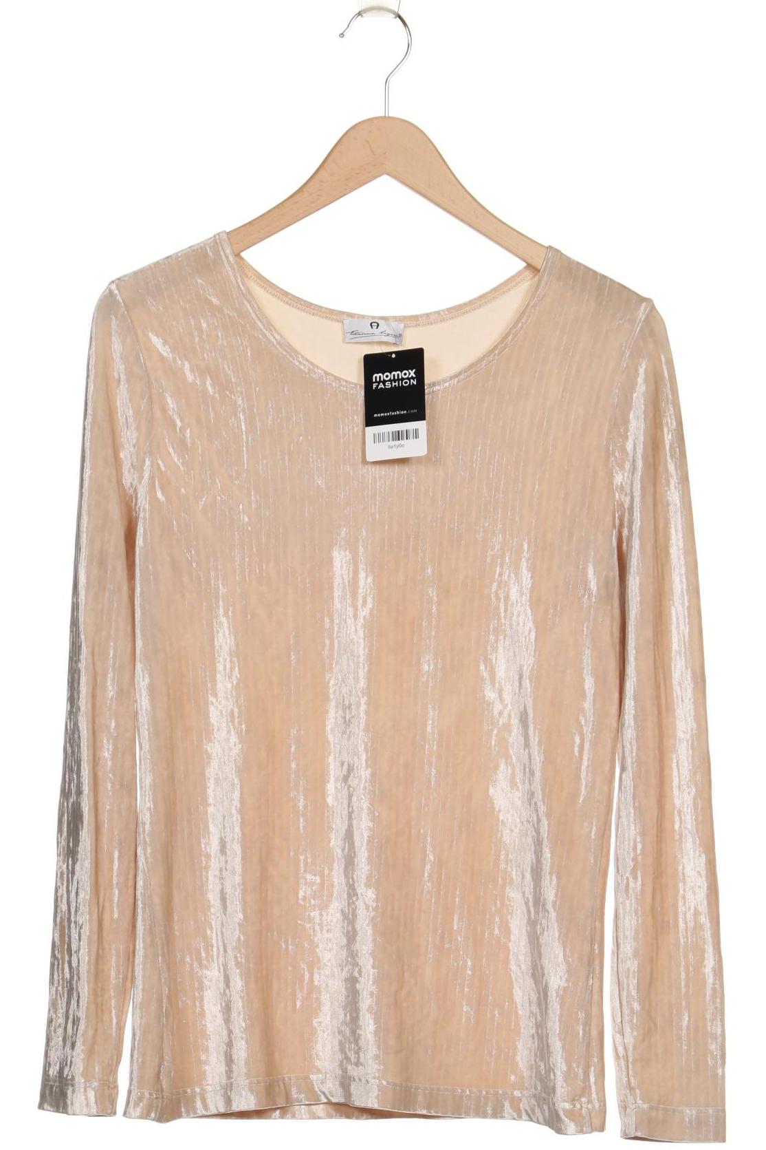 

Etienne Aigner deutsch Damen Langarmshirt, beige, Gr. 38