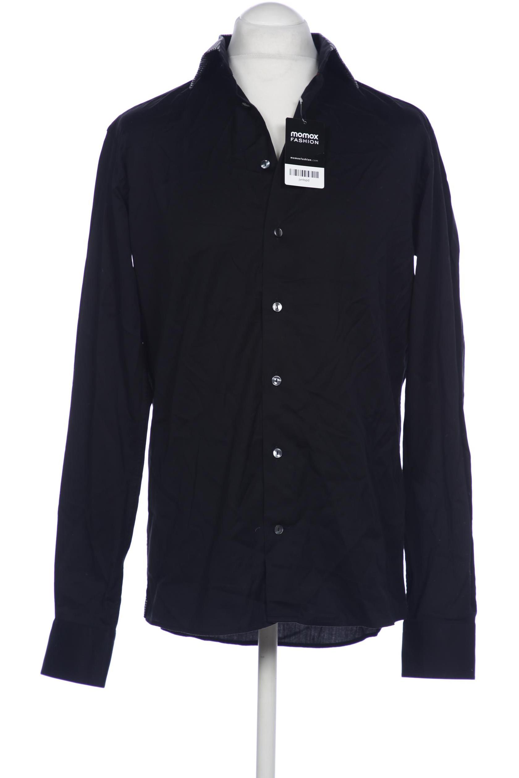 

Eton Herren Hemd, schwarz, Gr. 52