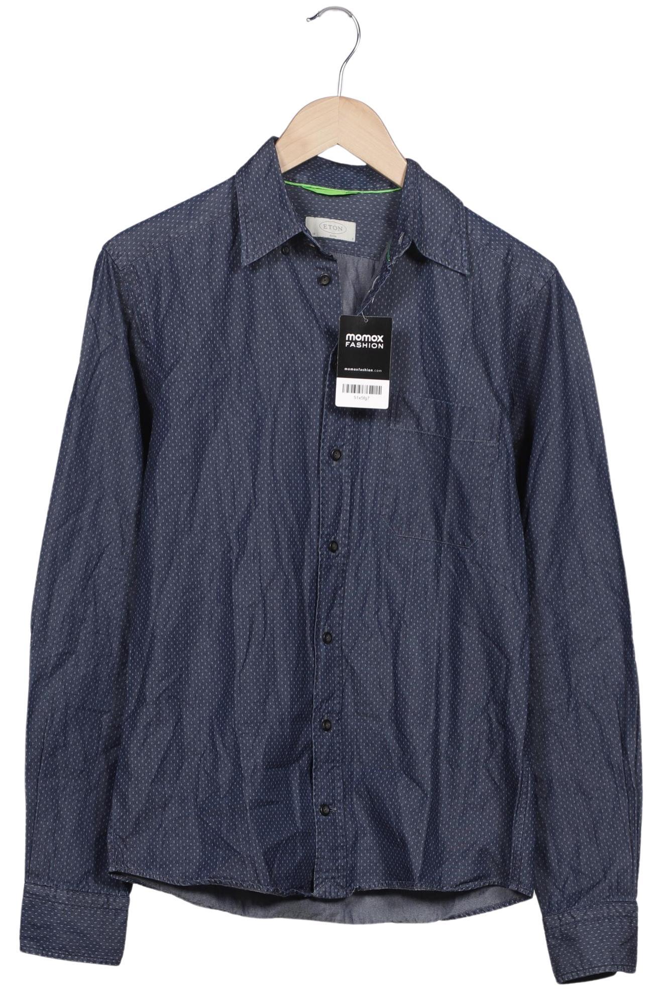 

Eton Herren Hemd, marineblau, Gr. 46