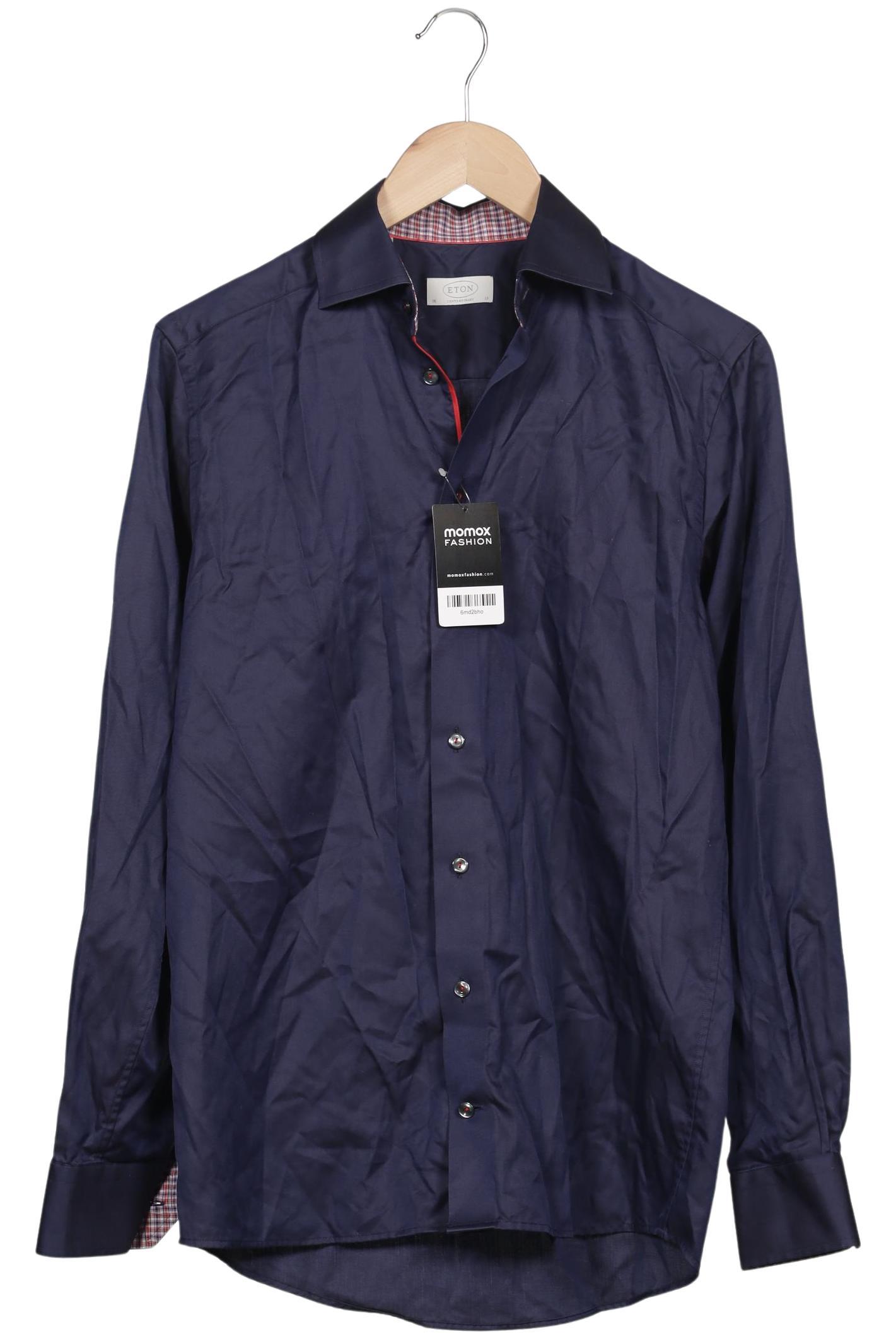 

Eton Herren Hemd, marineblau, Gr. 46