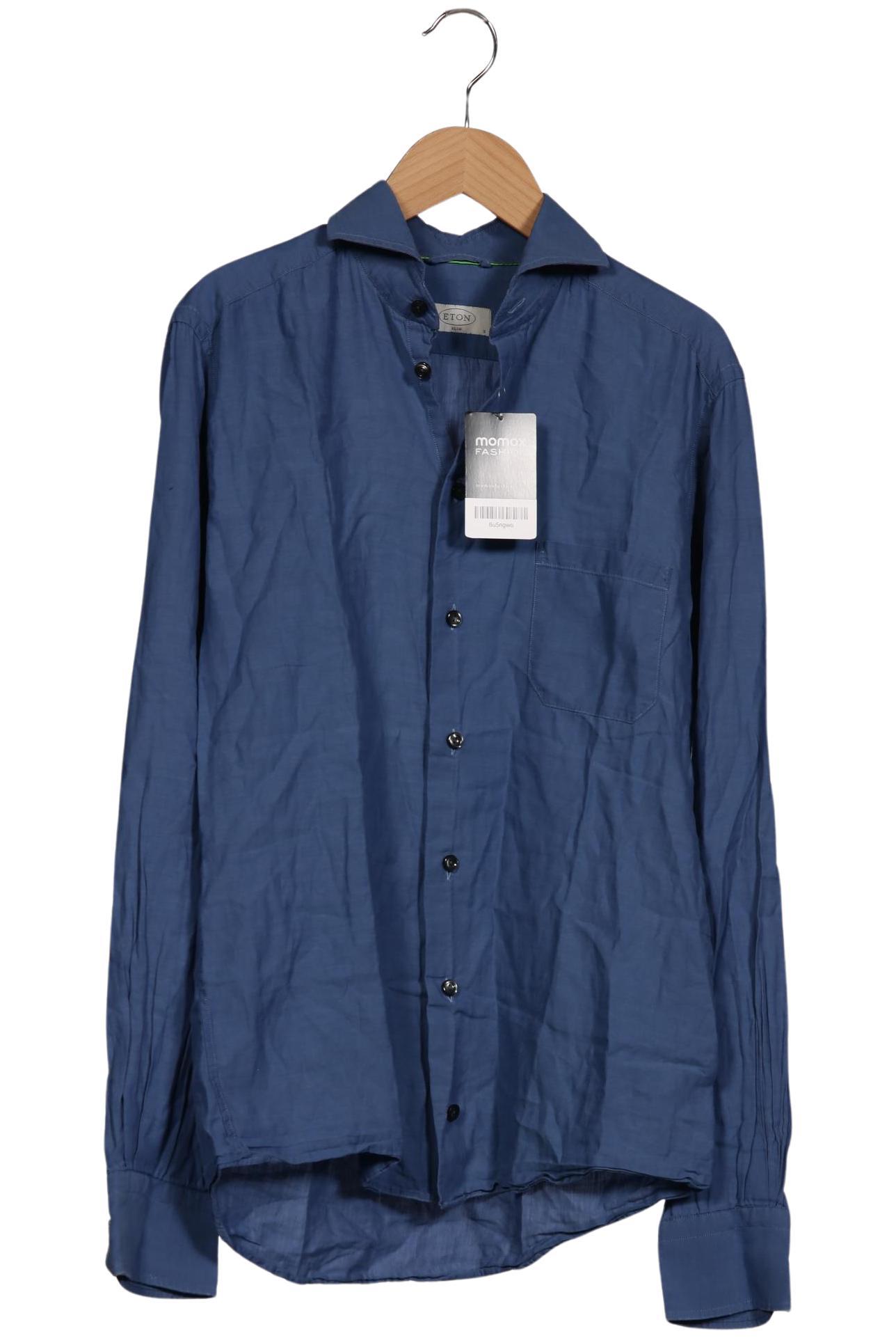

Eton Herren Hemd, blau, Gr. 46