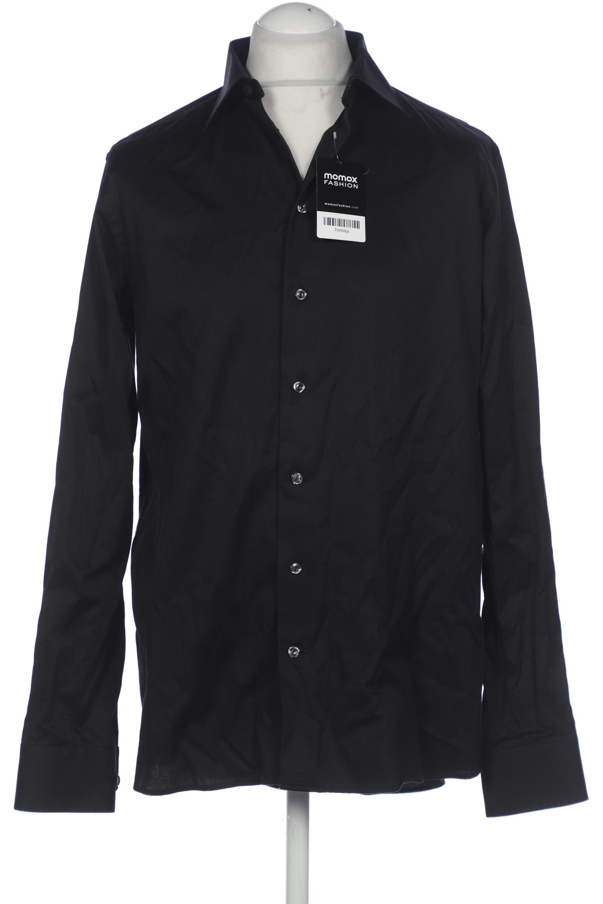 

Eton Herren Hemd, schwarz, Gr. 52