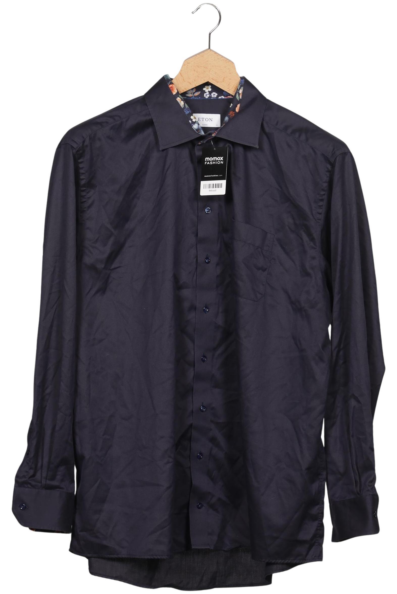

Eton Herren Hemd, marineblau, Gr. 58