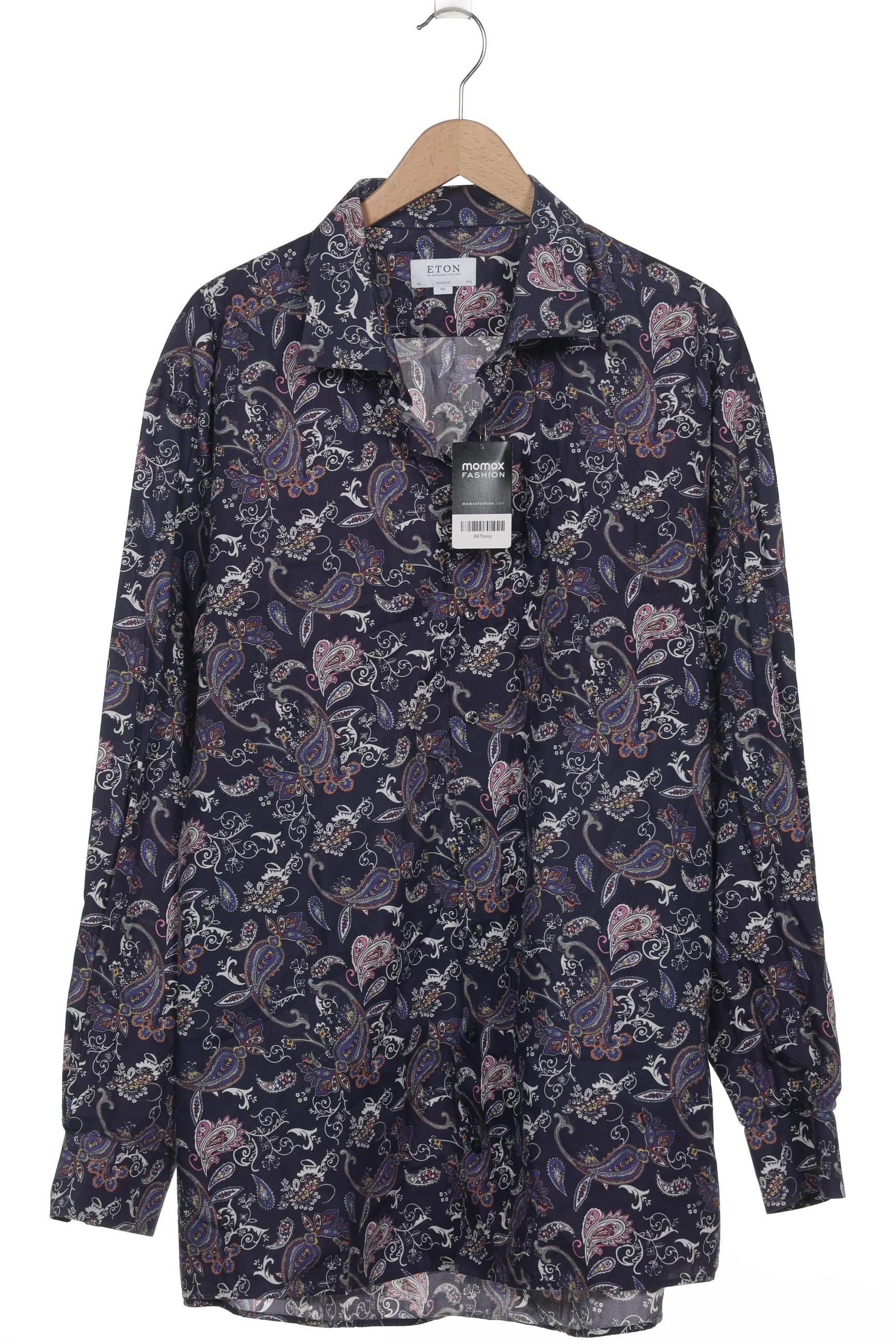 

Eton Herren Hemd, marineblau, Gr. 60