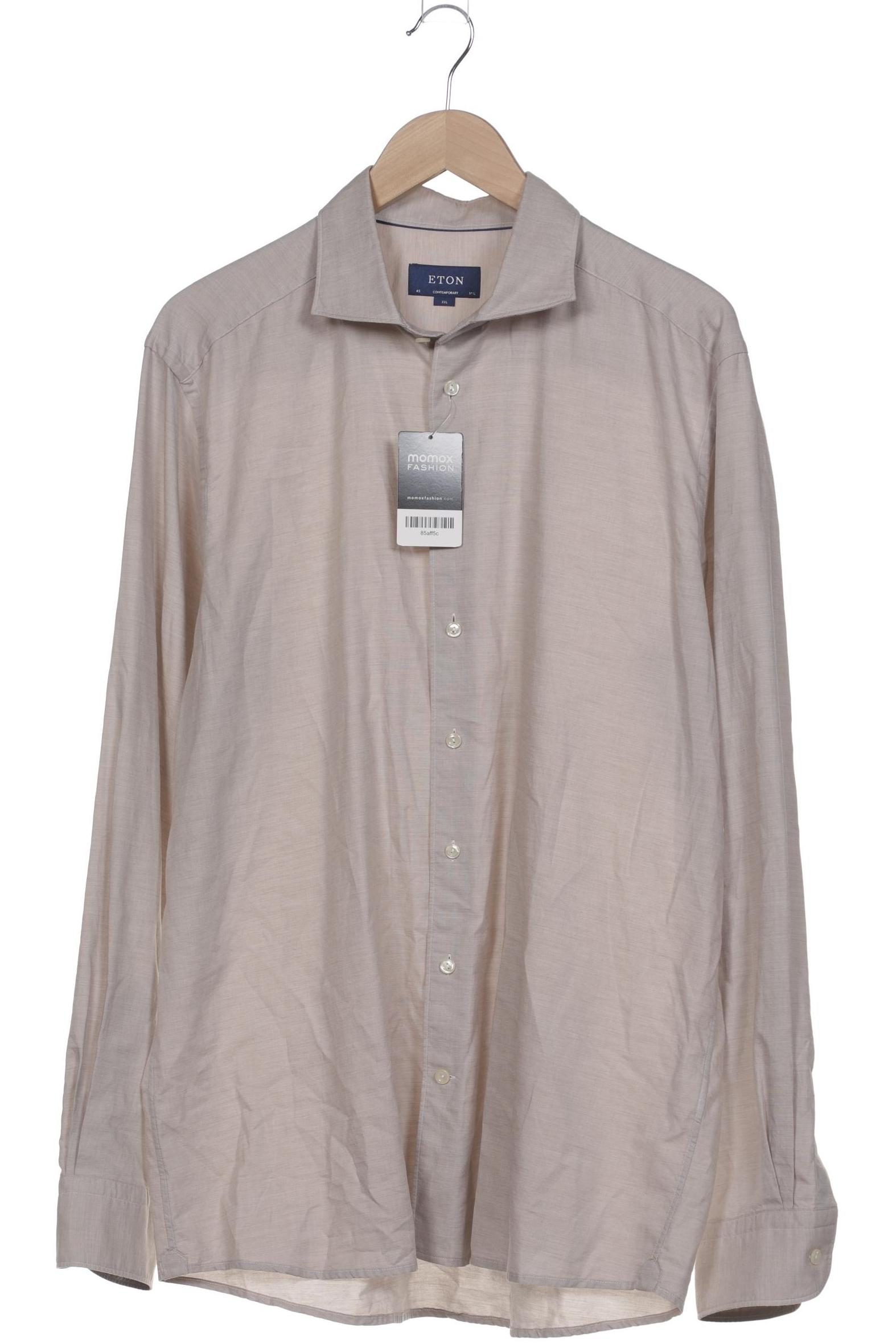 

Eton Herren Hemd, beige, Gr. 56