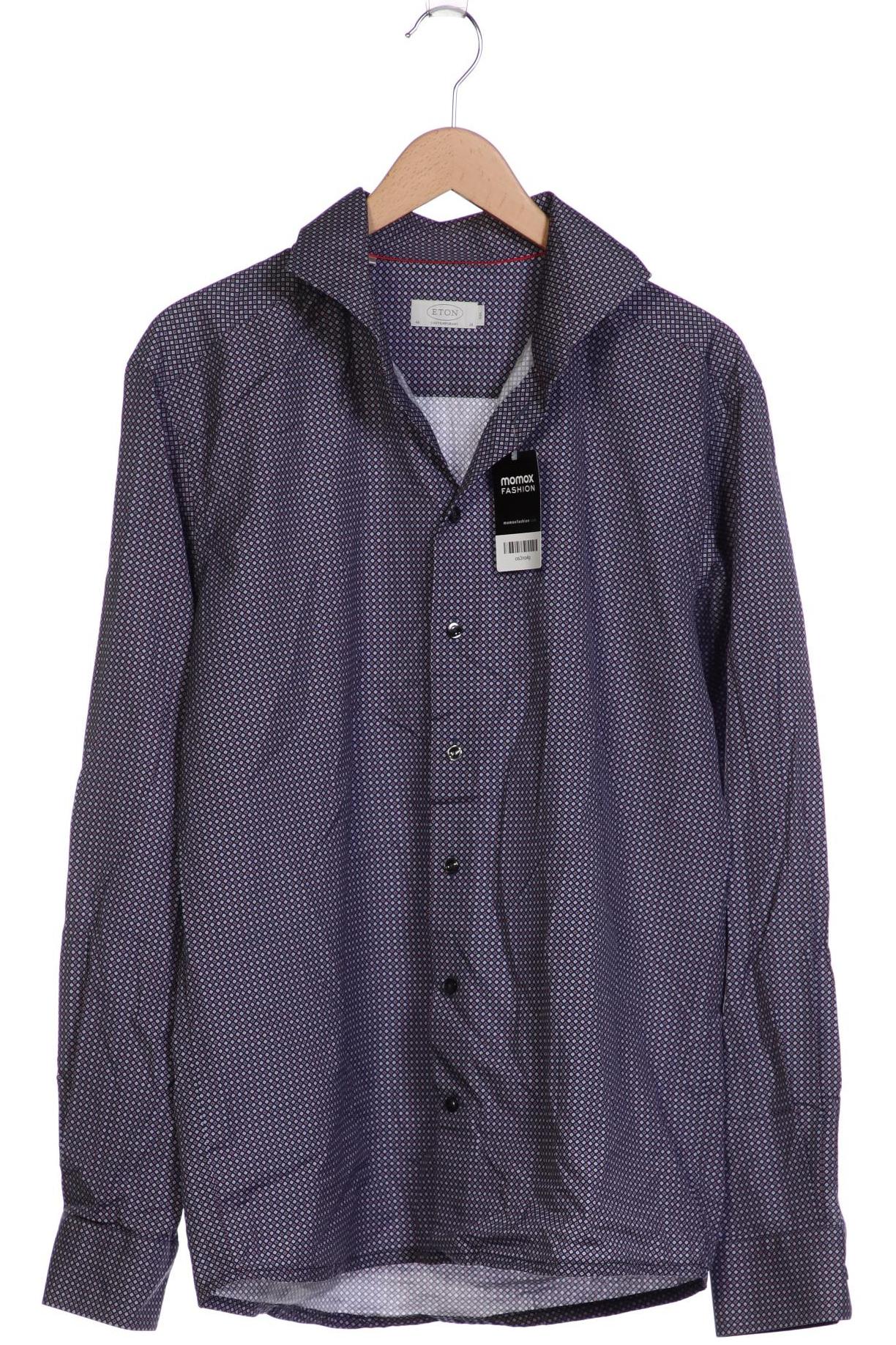 

Eton Herren Hemd, marineblau, Gr. 56