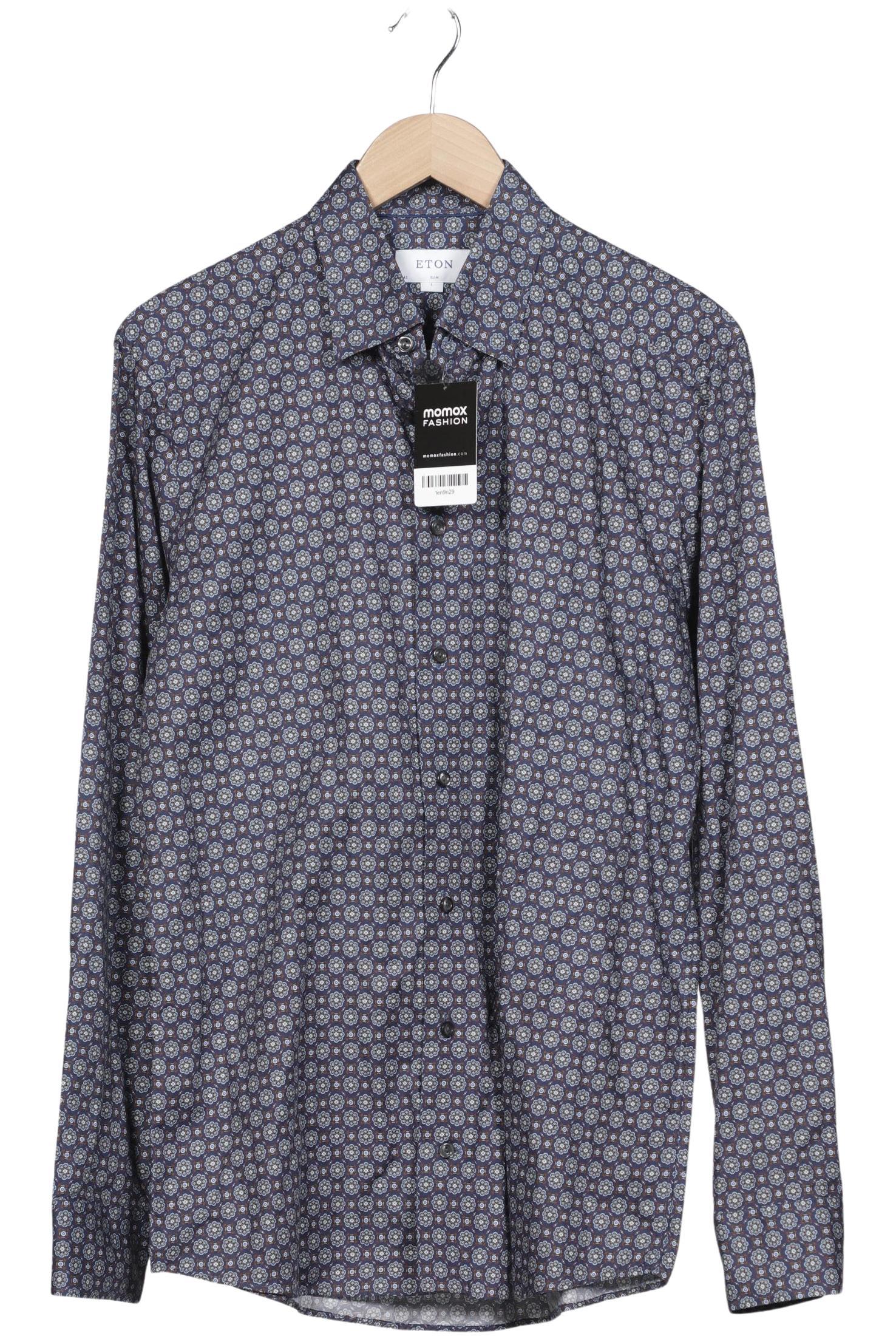 

Eton Herren Hemd, marineblau, Gr. 52