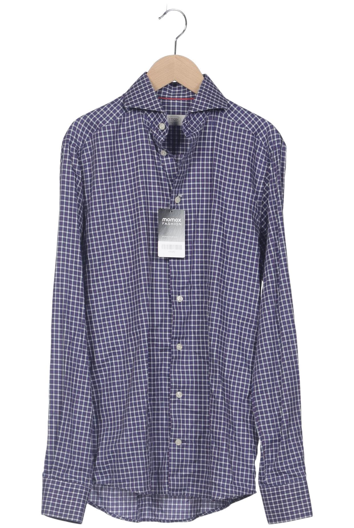 

Eton Herren Hemd, marineblau, Gr. 46