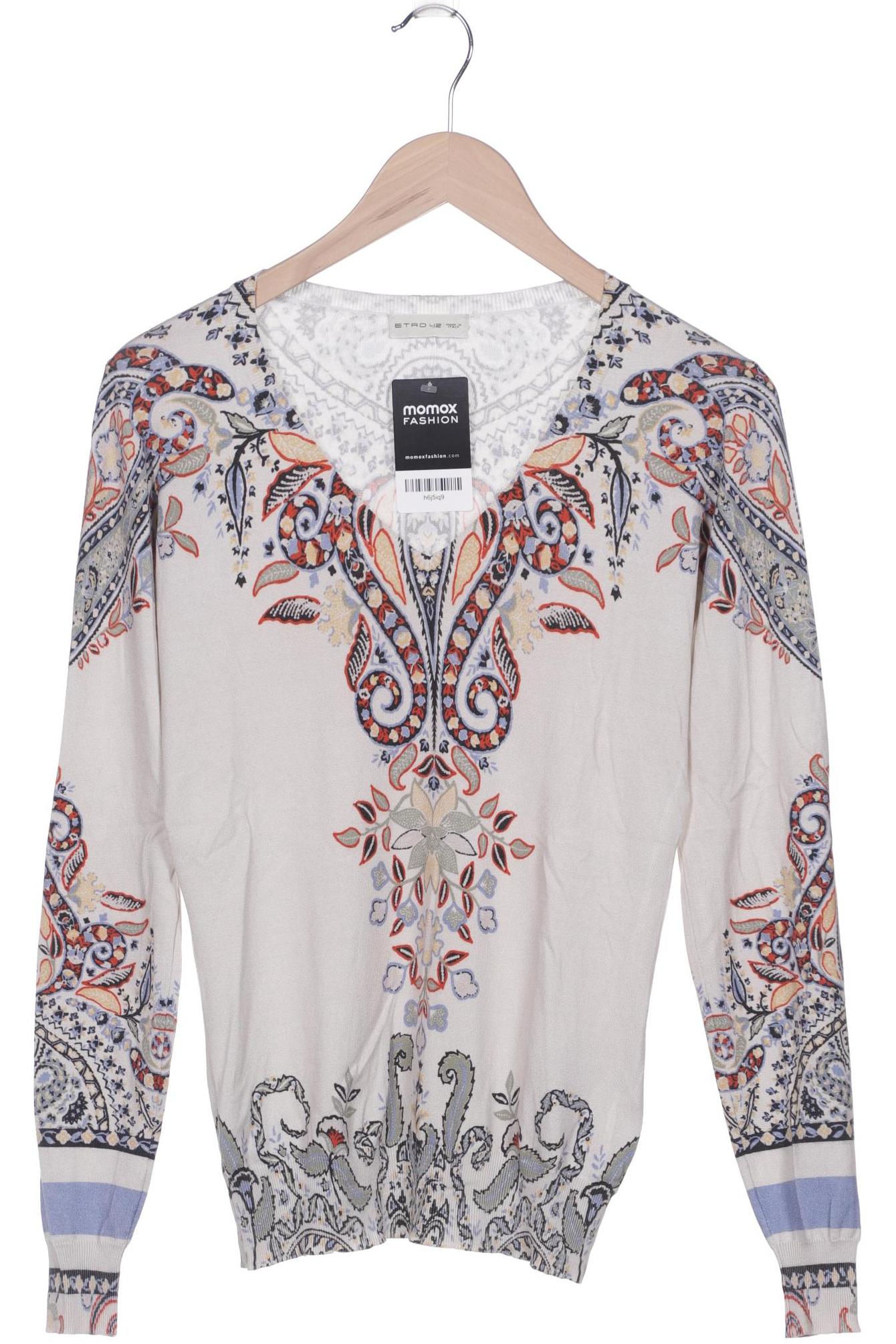 

Etro Damen Langarmshirt, cremeweiß, Gr. 42