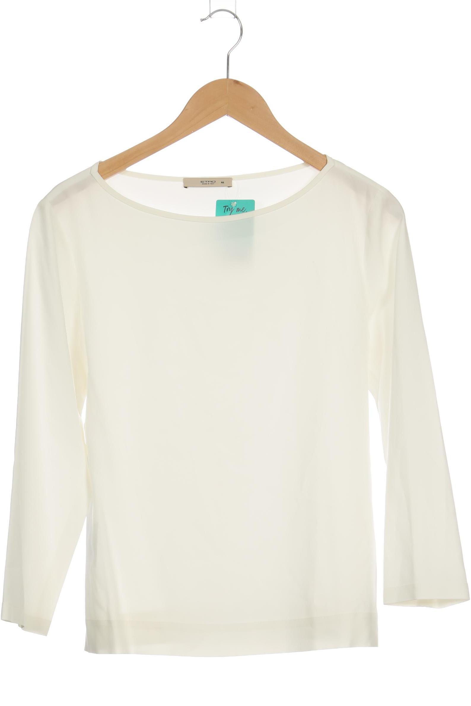 

Etro Damen Langarmshirt, weiß, Gr. 46