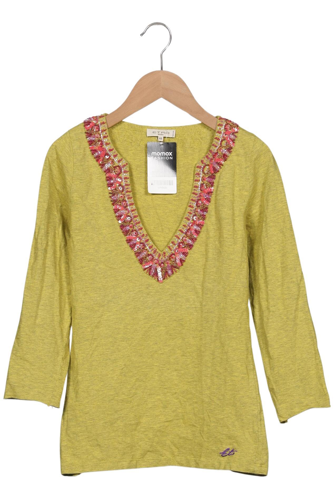 

Etro Damen Langarmshirt, gelb, Gr. 44