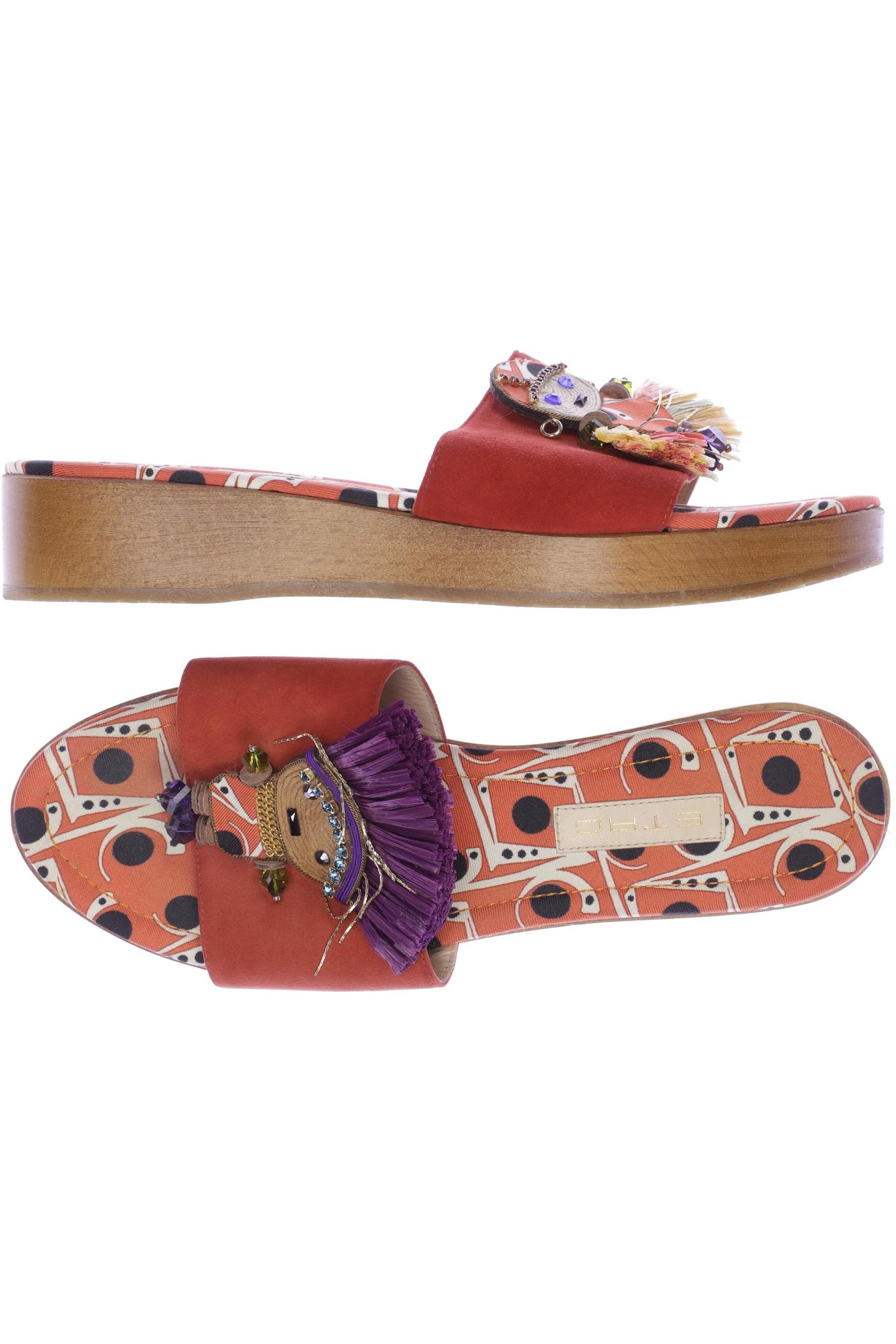 

Etro Damen Sandale, rot, Gr. 37