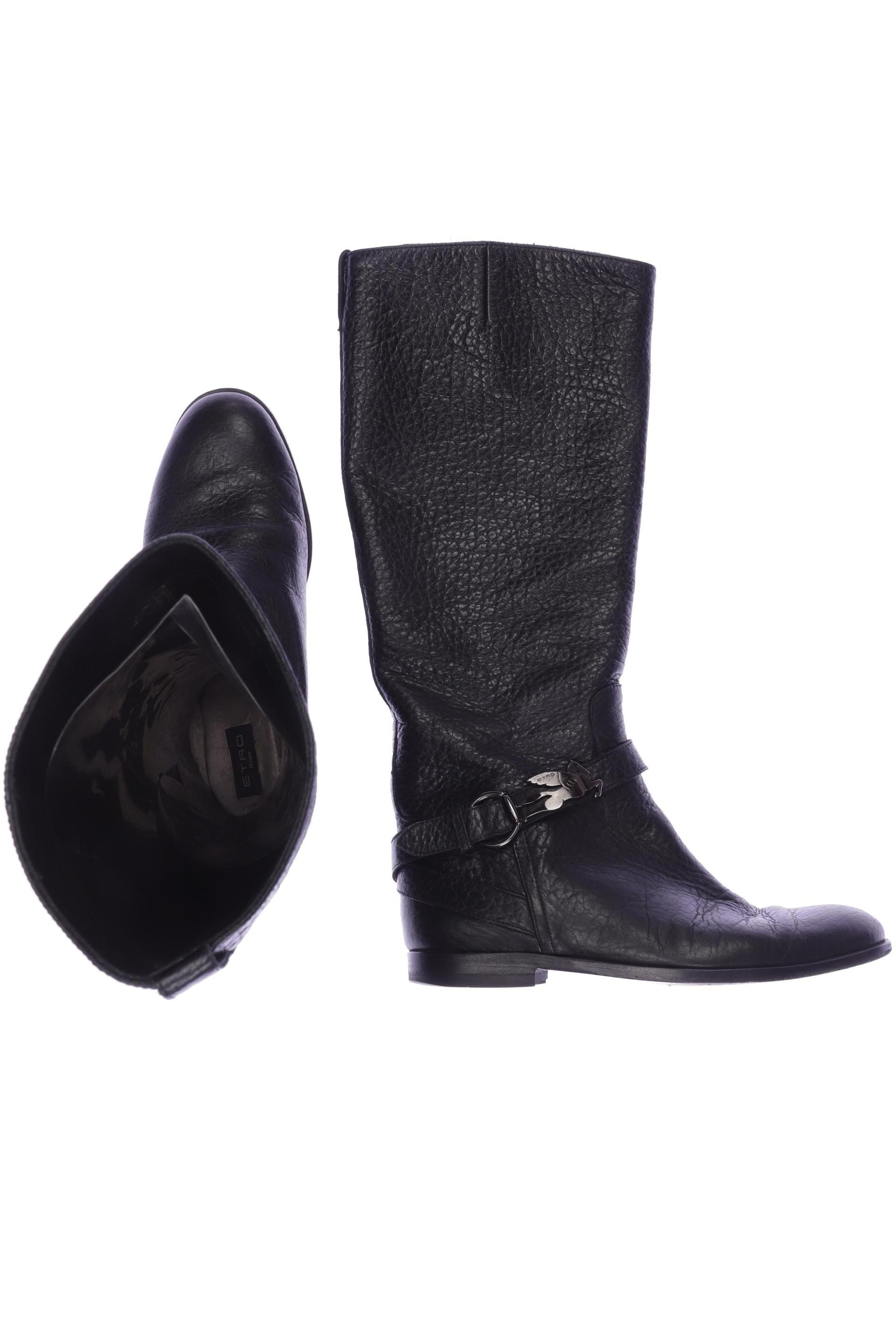 

Etro Damen Stiefel, schwarz, Gr. 38