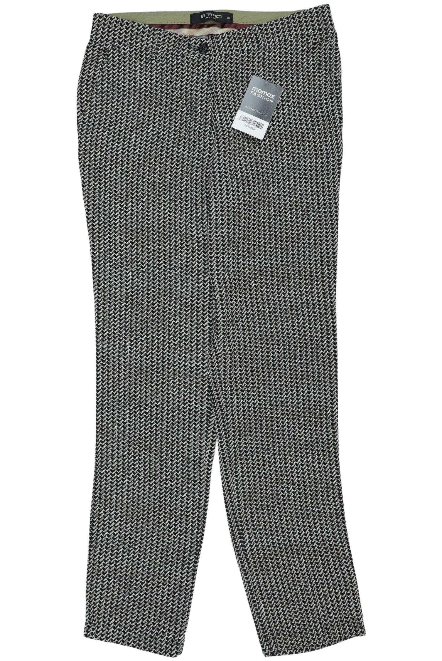 

Etro Damen Stoffhose, grau, Gr. 40