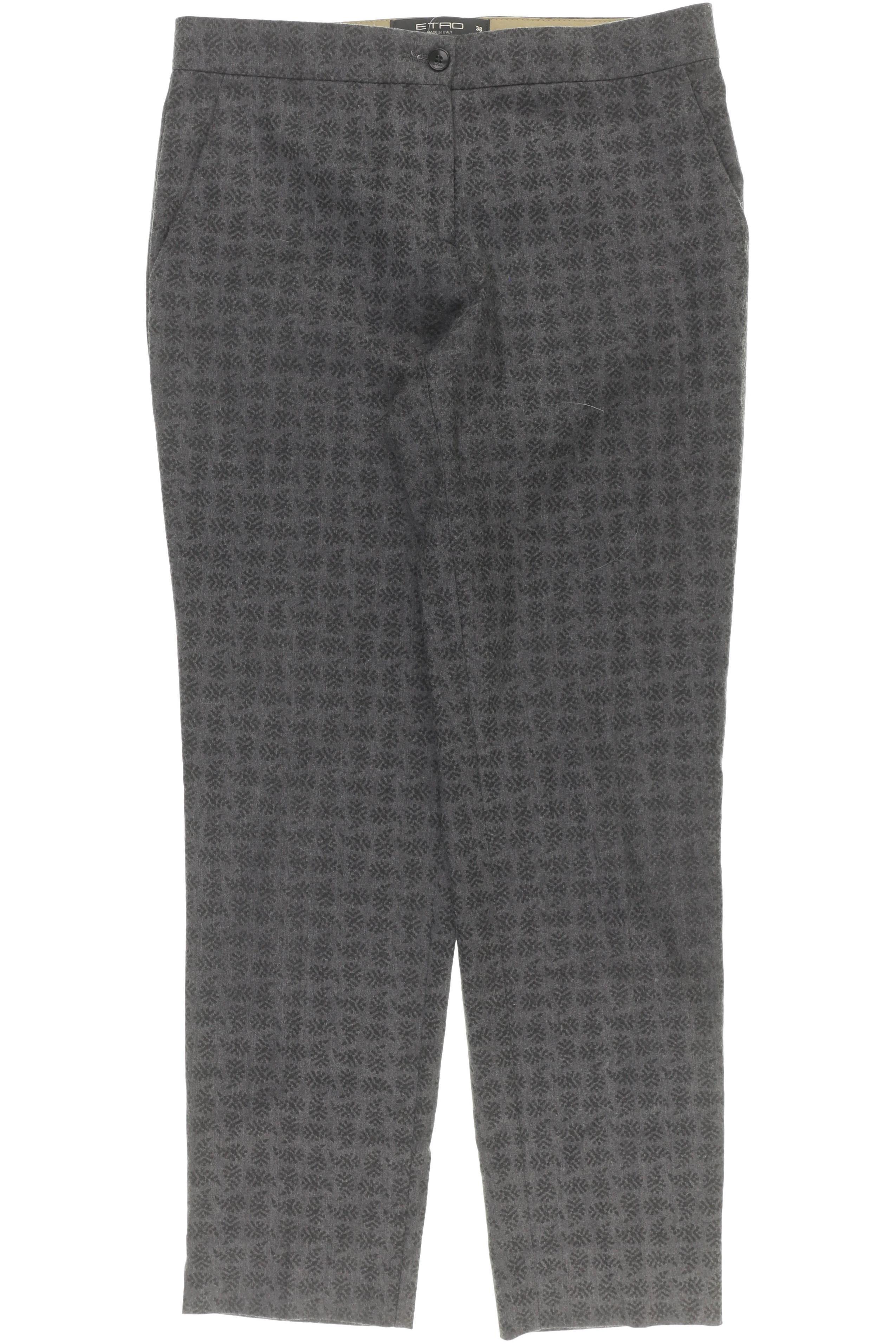 

Etro Damen Stoffhose, grau, Gr. 38