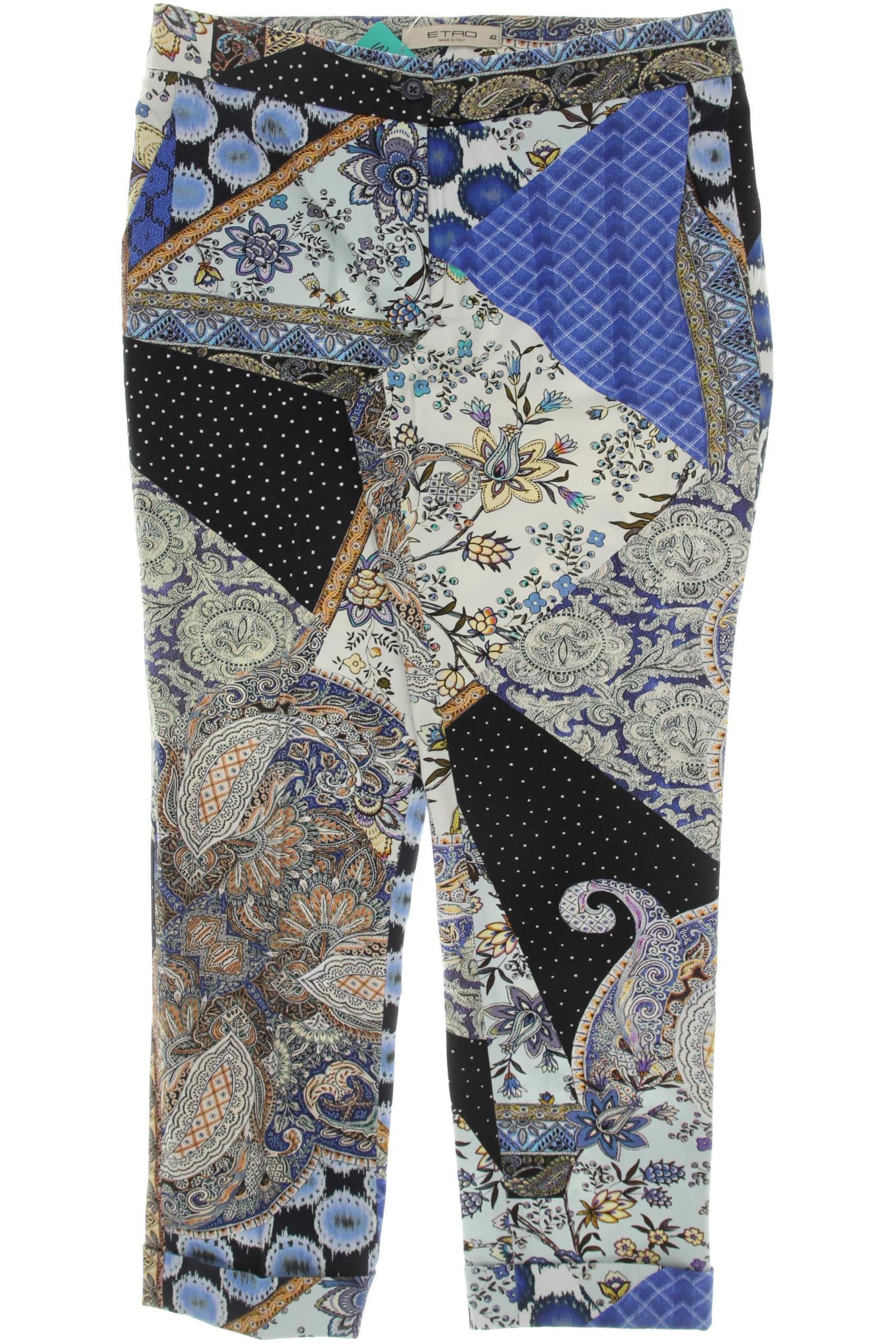 

Etro Damen Stoffhose, blau, Gr. 42