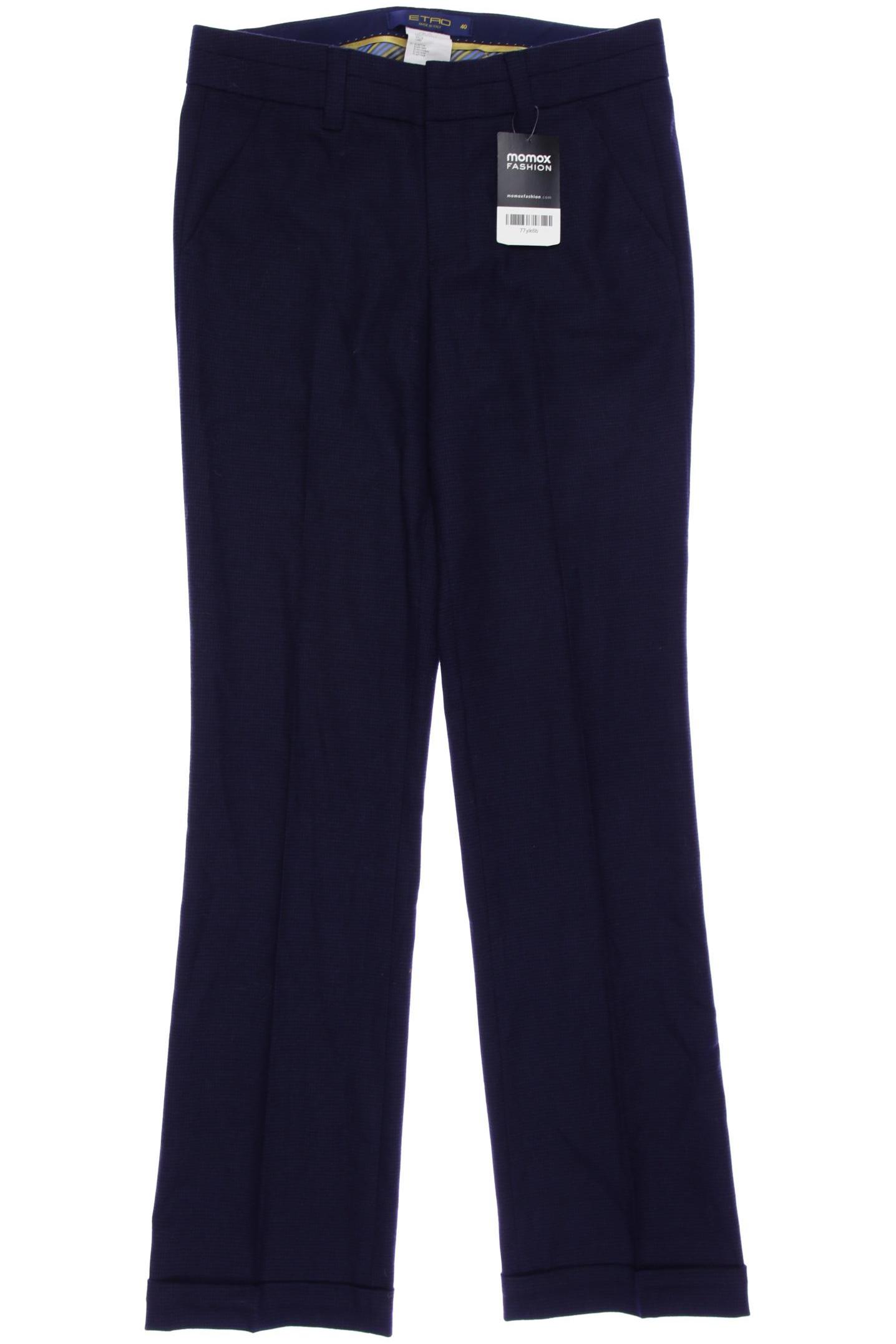 

Etro Damen Stoffhose, marineblau, Gr. 40