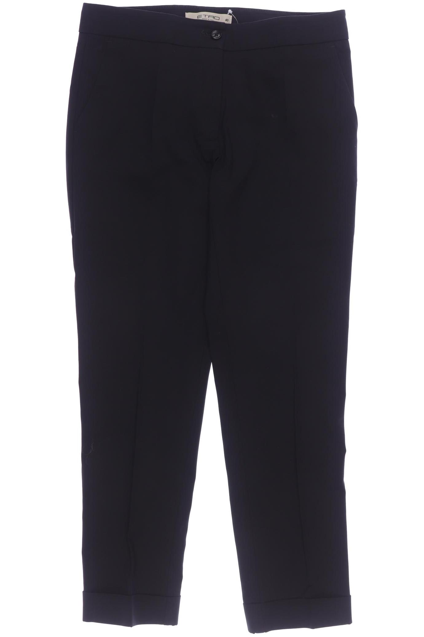 

Etro Damen Stoffhose, schwarz, Gr. 40