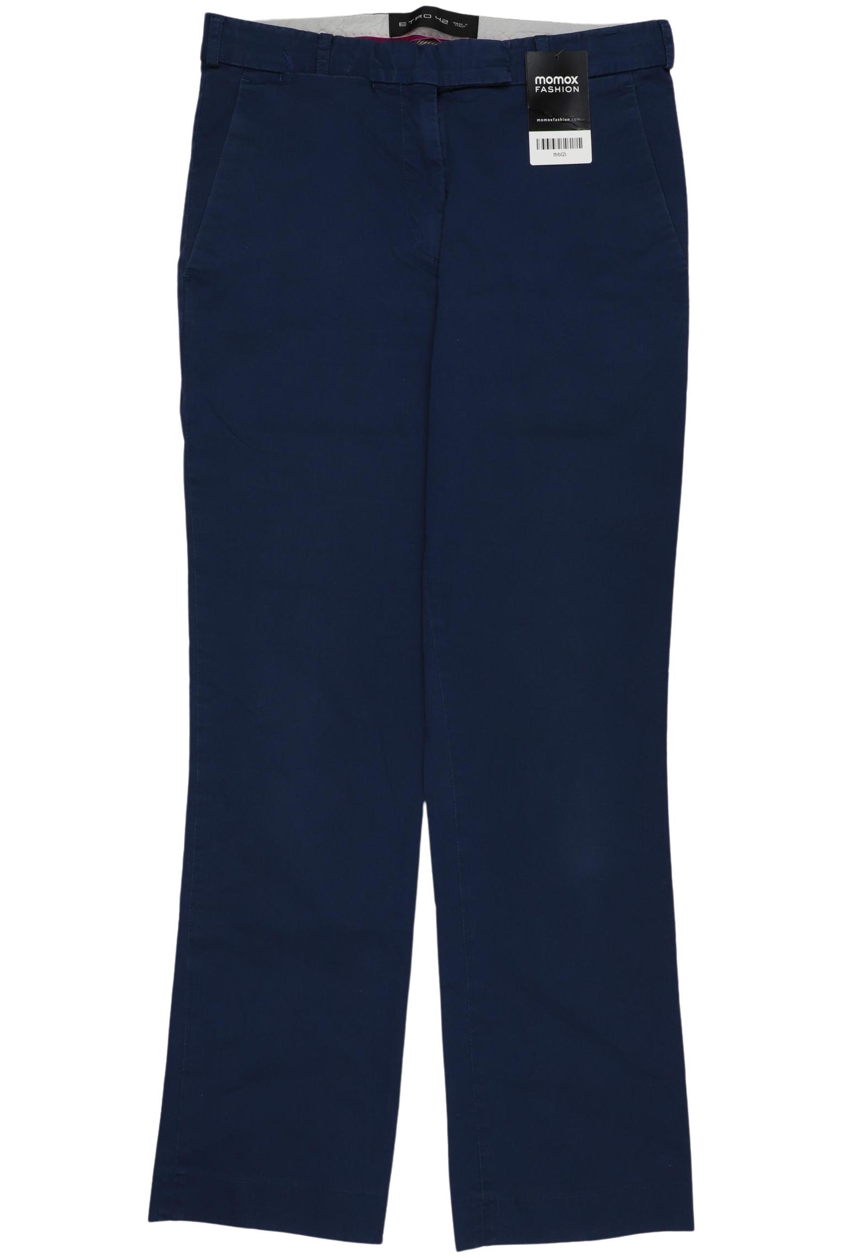 

Etro Damen Stoffhose, blau, Gr. 42