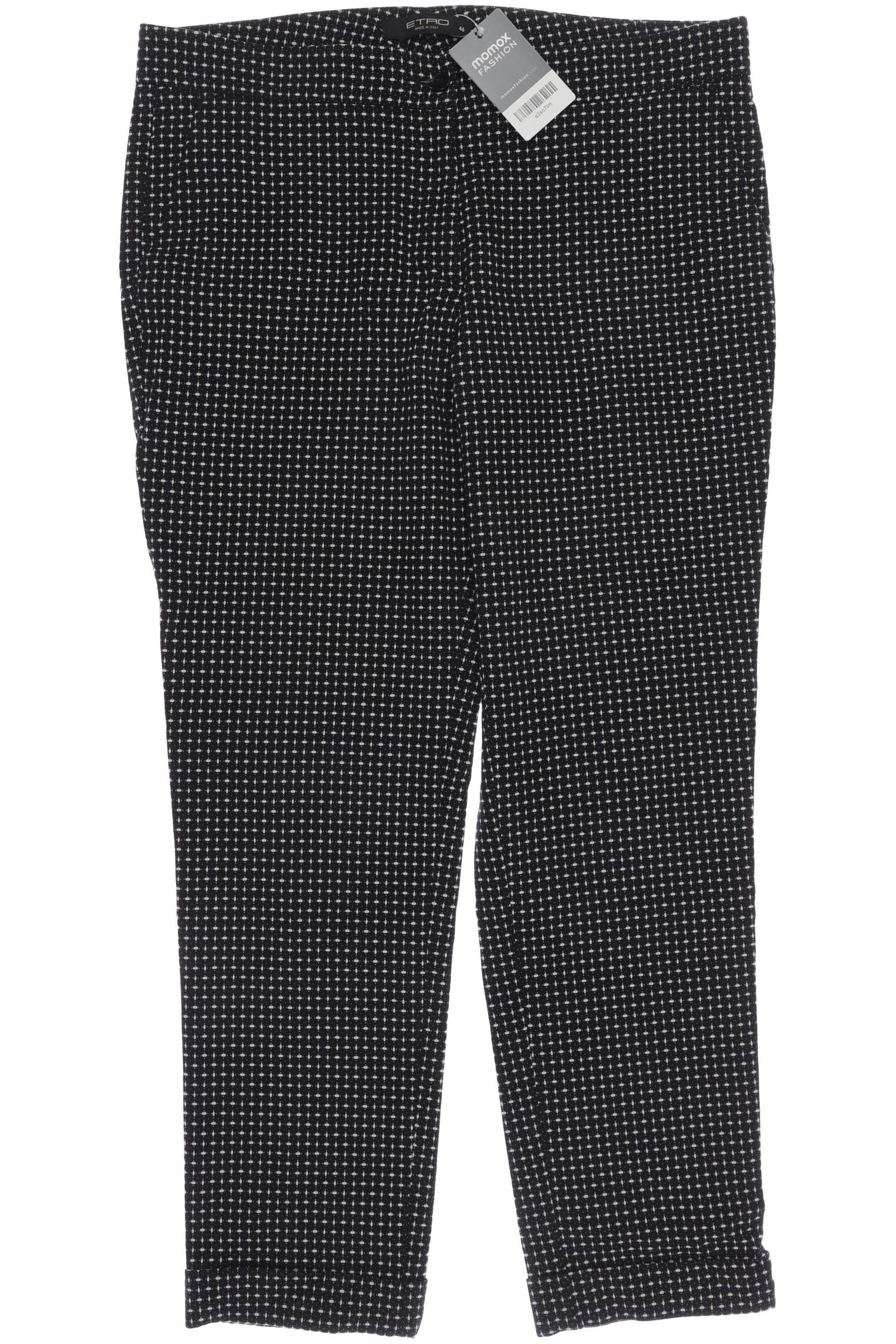 

Etro Damen Stoffhose, schwarz, Gr. 46