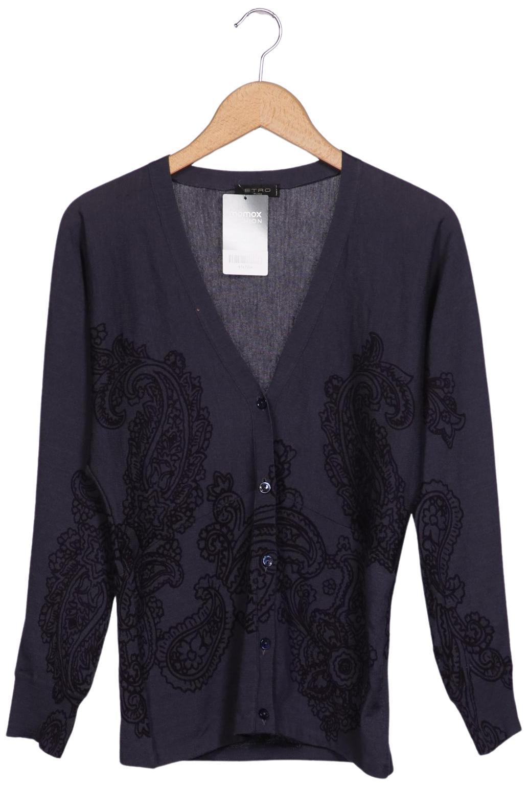 

Etro Damen Strickjacke, marineblau, Gr. 42