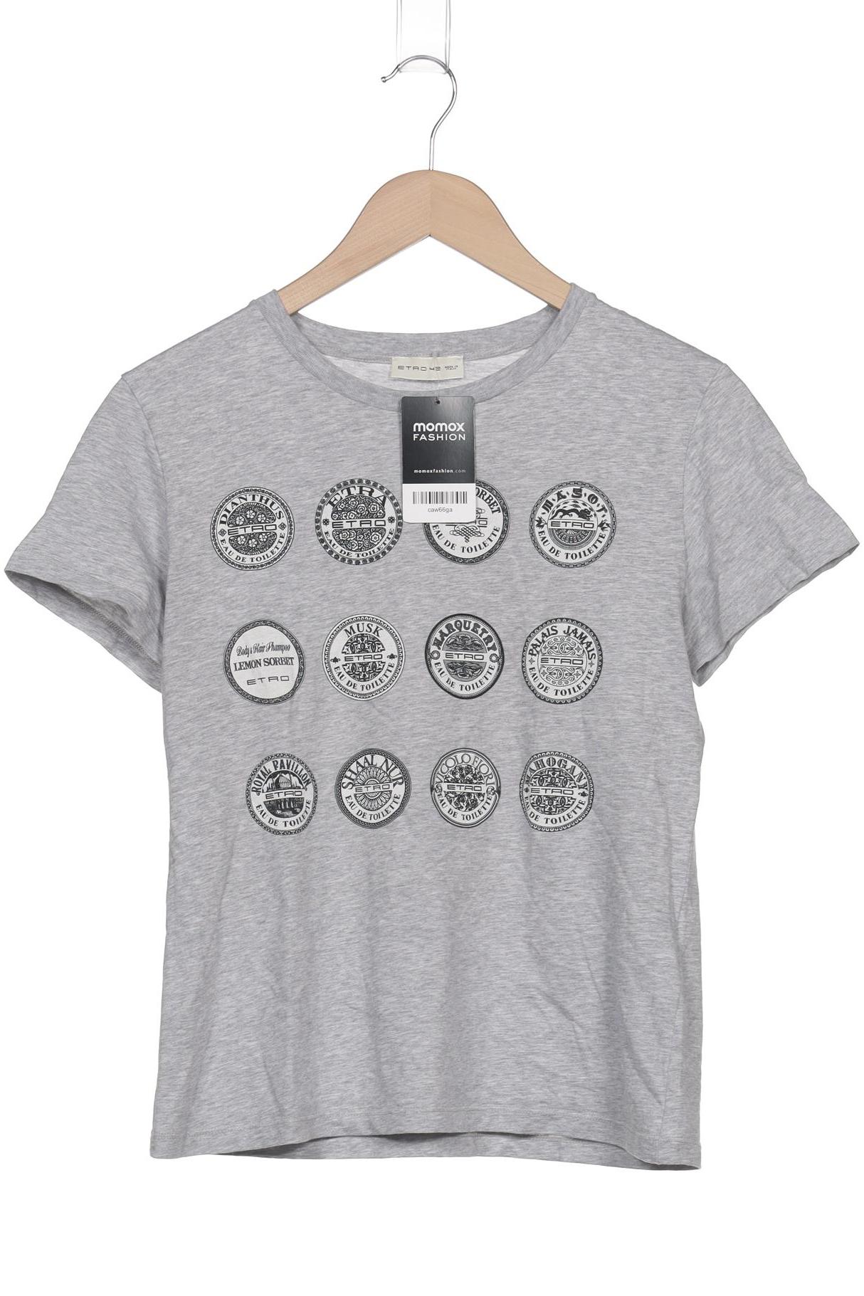 

Etro Damen T-Shirt, grau, Gr. 42