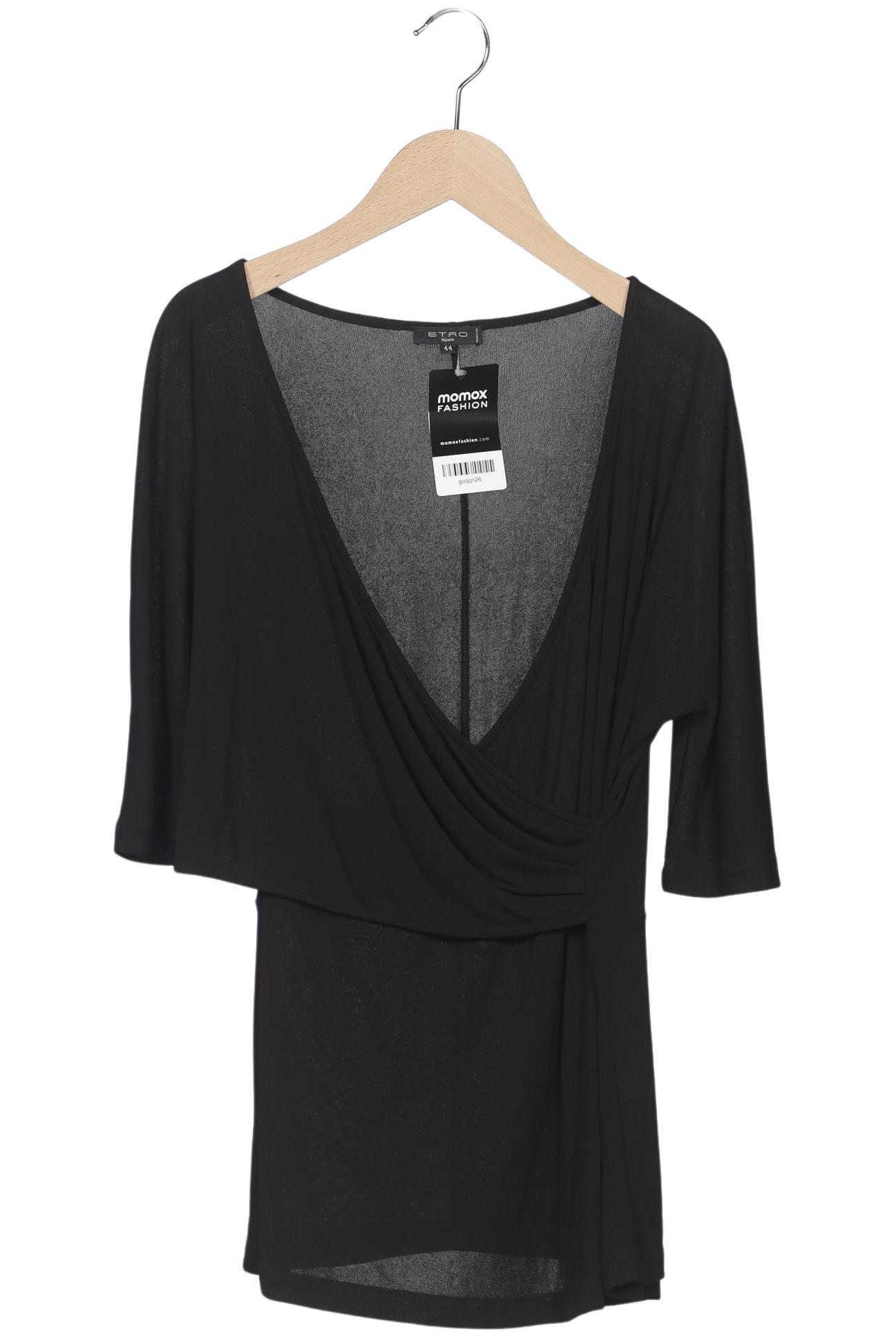 

Etro Damen T-Shirt, schwarz, Gr. 44