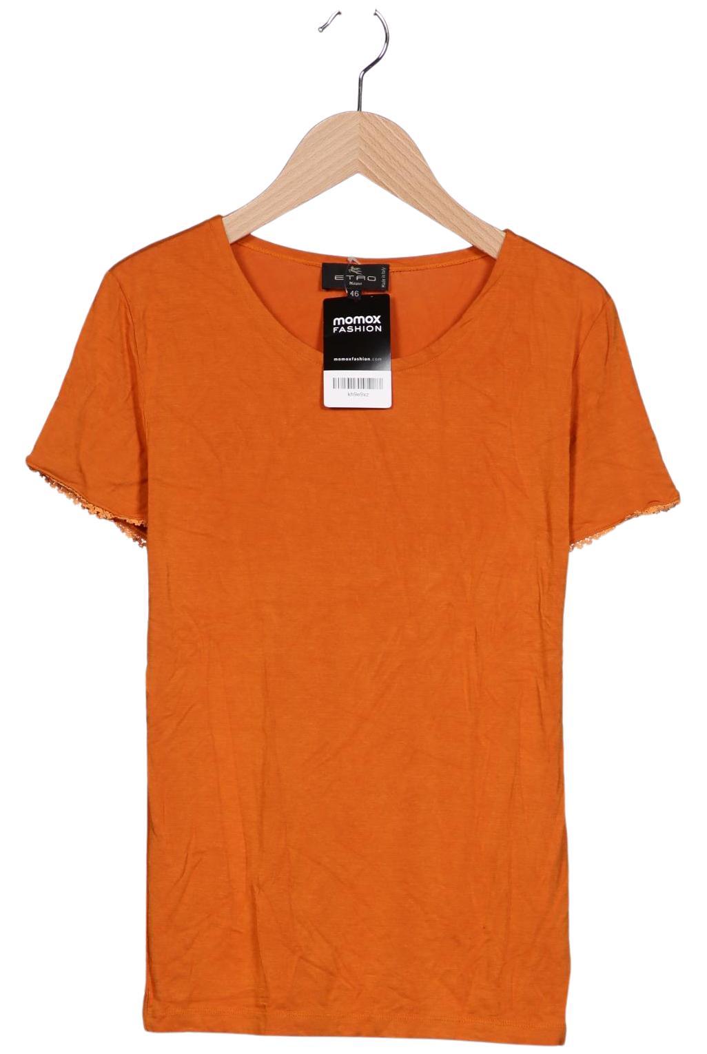 

Etro Damen T-Shirt, orange, Gr. 46