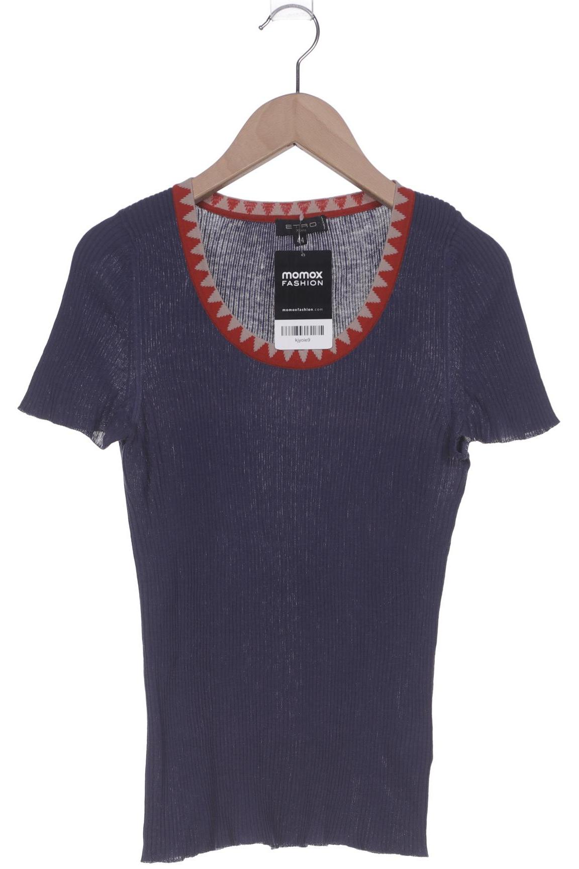 

Etro Damen T-Shirt, marineblau, Gr. 44