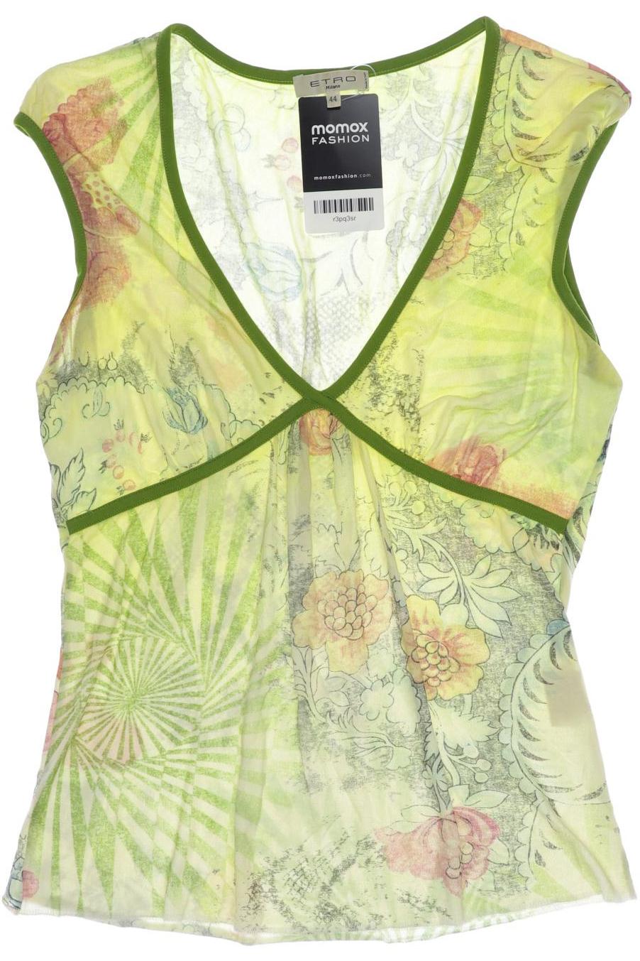 

Etro Damen Top, grün, Gr. 44