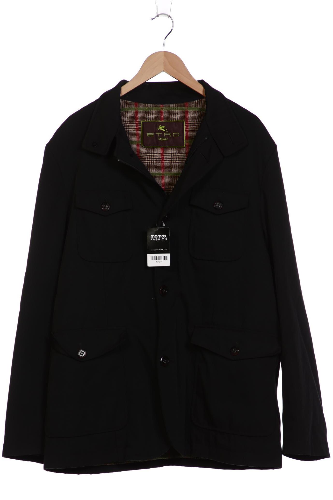 

Etro Herren Jacke, schwarz, Gr. 56