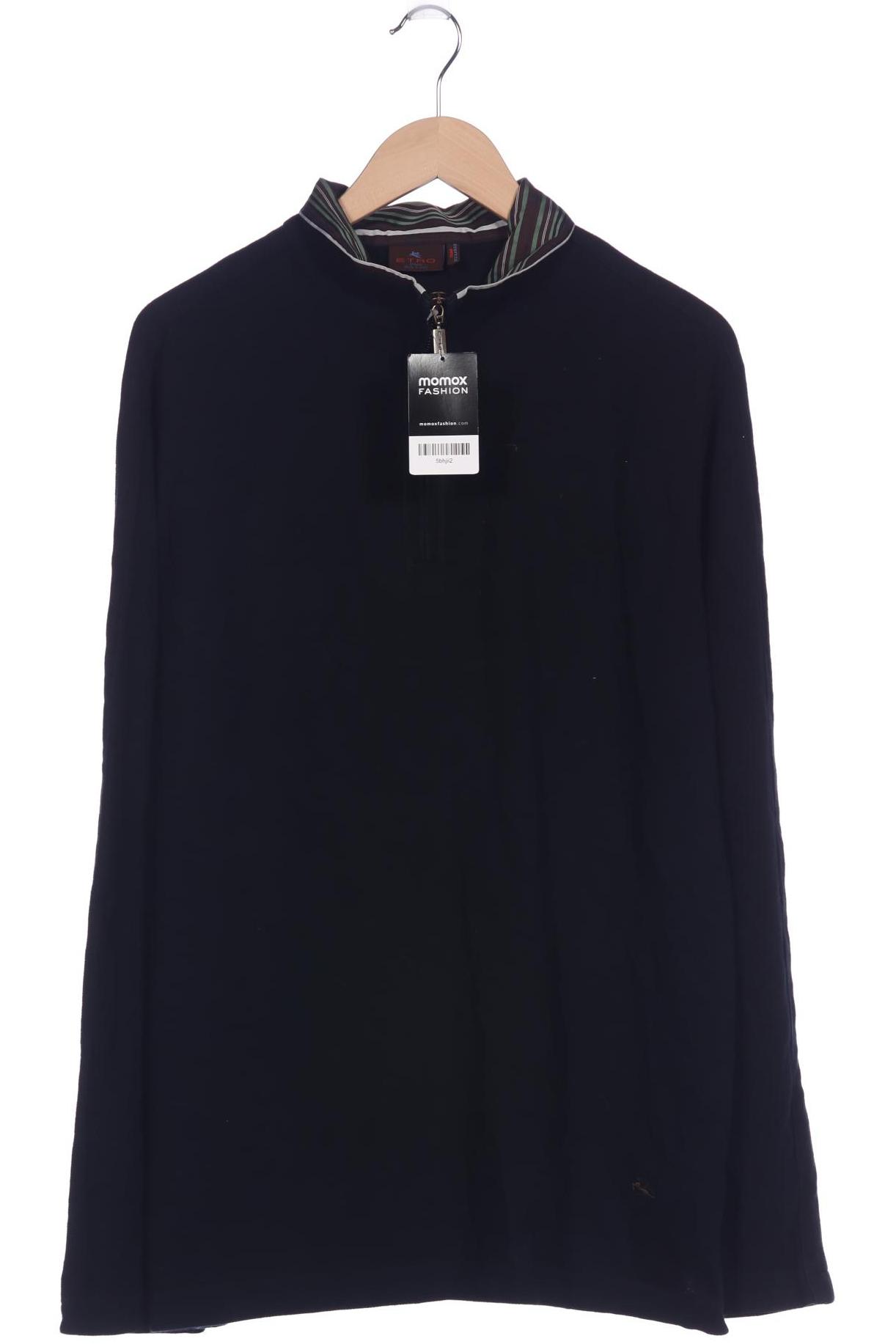 

Etro Herren Langarmshirt, schwarz, Gr. 56