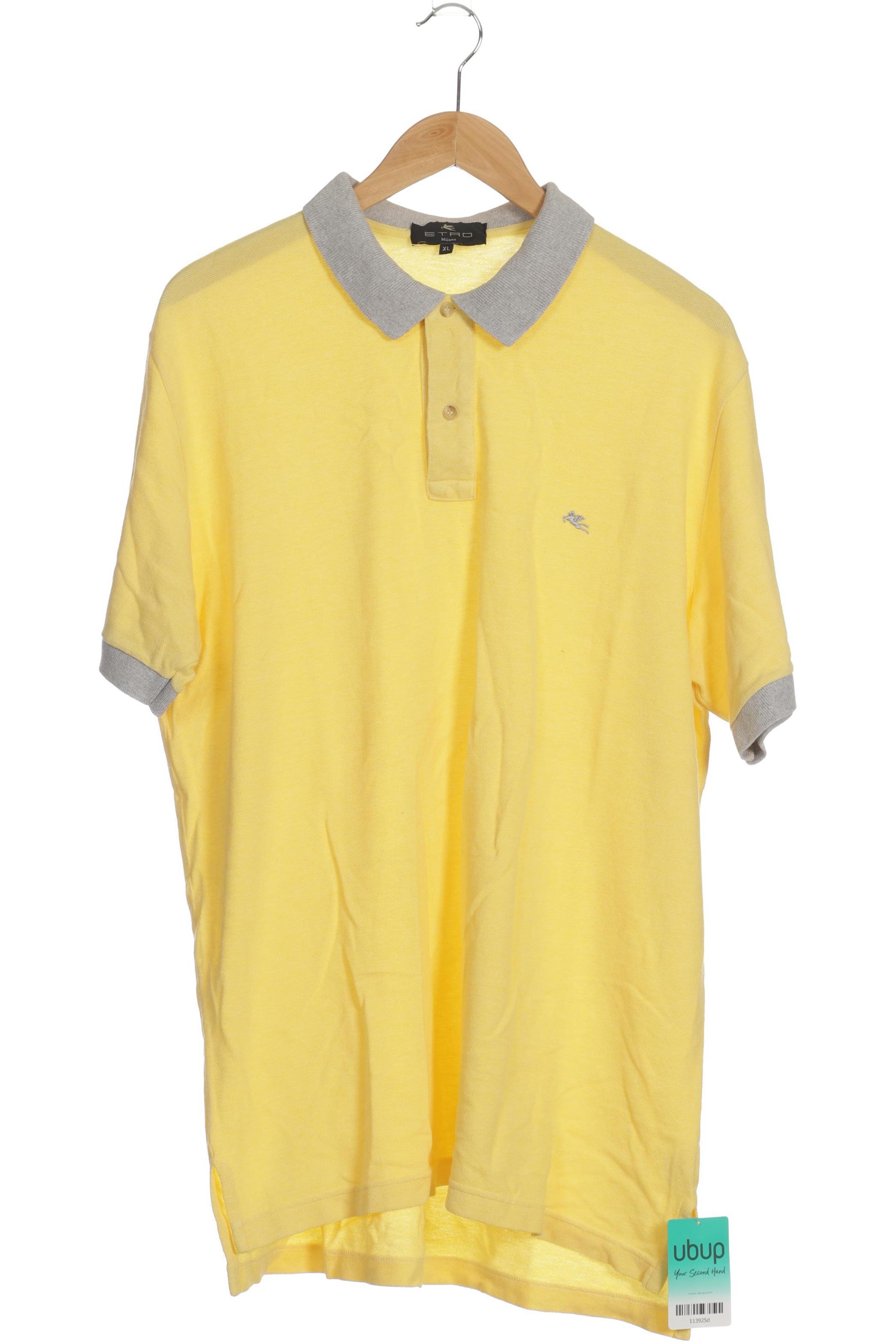 Thumbnail - Etro Herren Poloshirt, gelb, Gr.