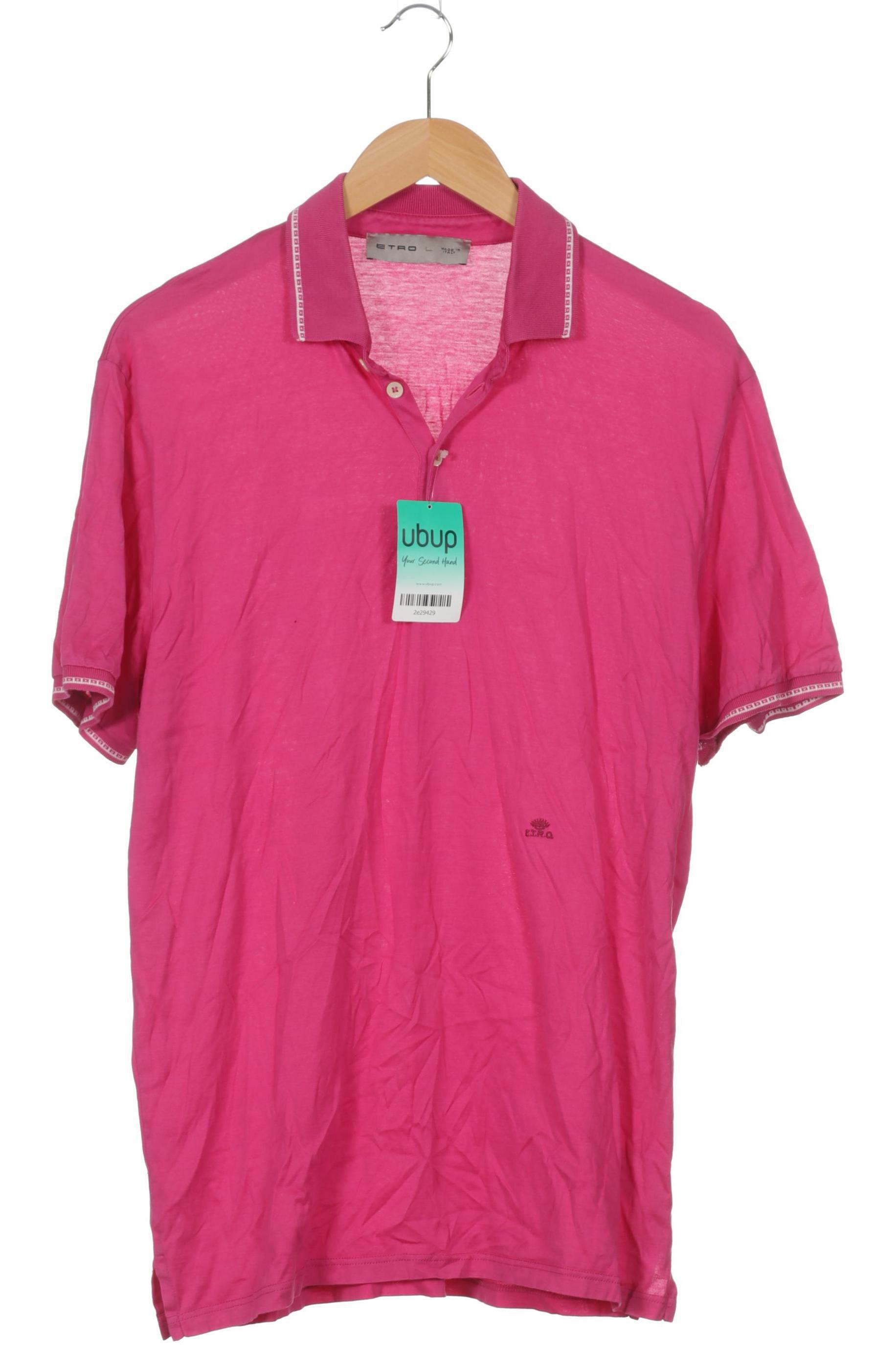 

Etro Herren Poloshirt, pink, Gr.