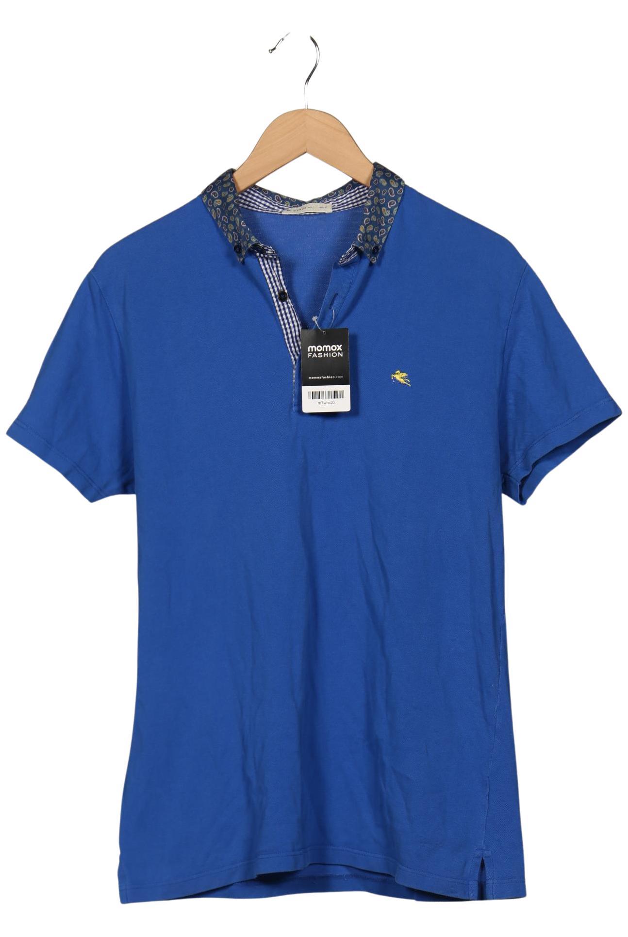 

Etro Herren Poloshirt, blau, Gr. 54