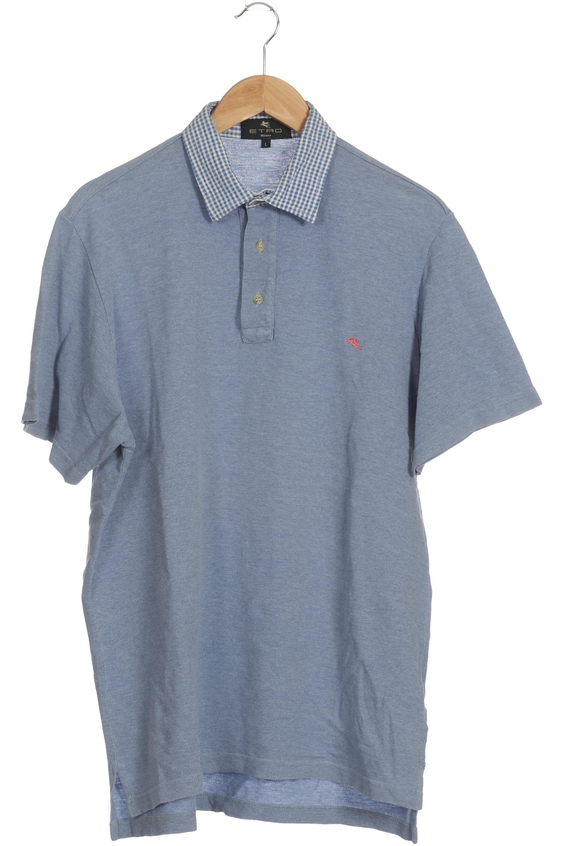 

Etro Herren Poloshirt, blau, Gr.