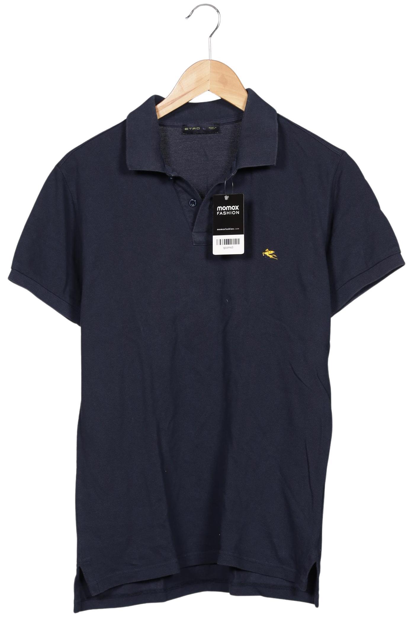 

Etro Herren Poloshirt, marineblau, Gr. 52