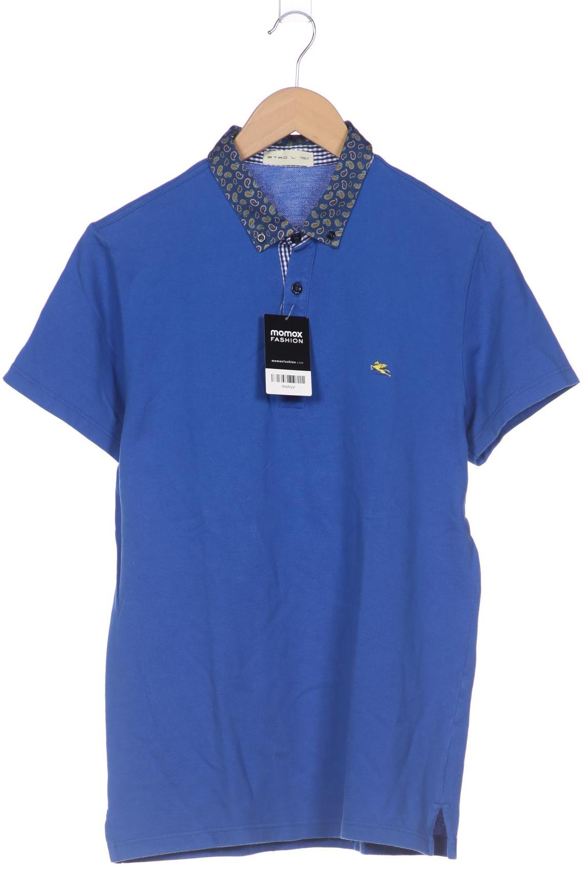 

Etro Herren Poloshirt, blau, Gr. 48