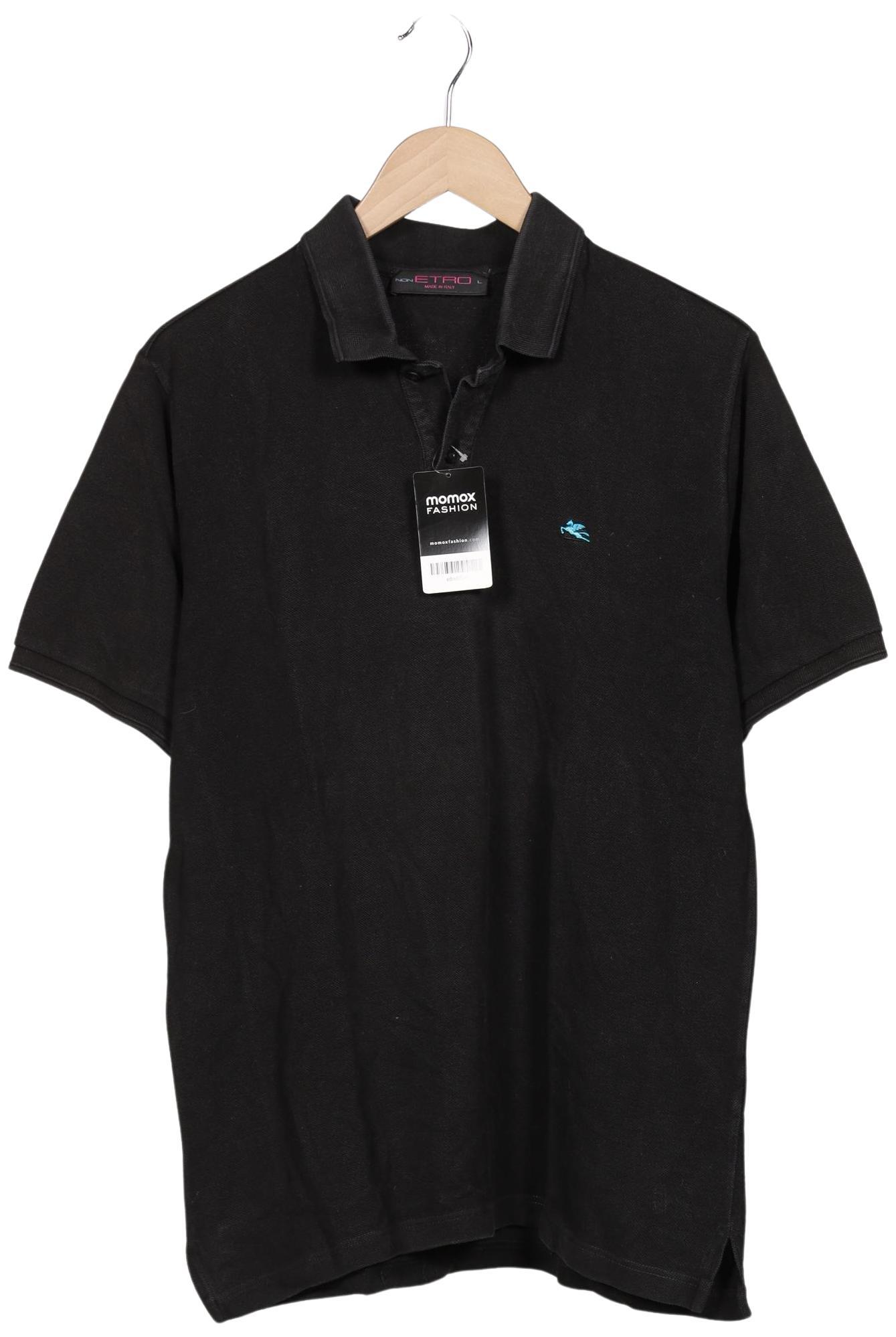 Thumbnail - Etro Herren Poloshirt, schwarz, Gr. 52