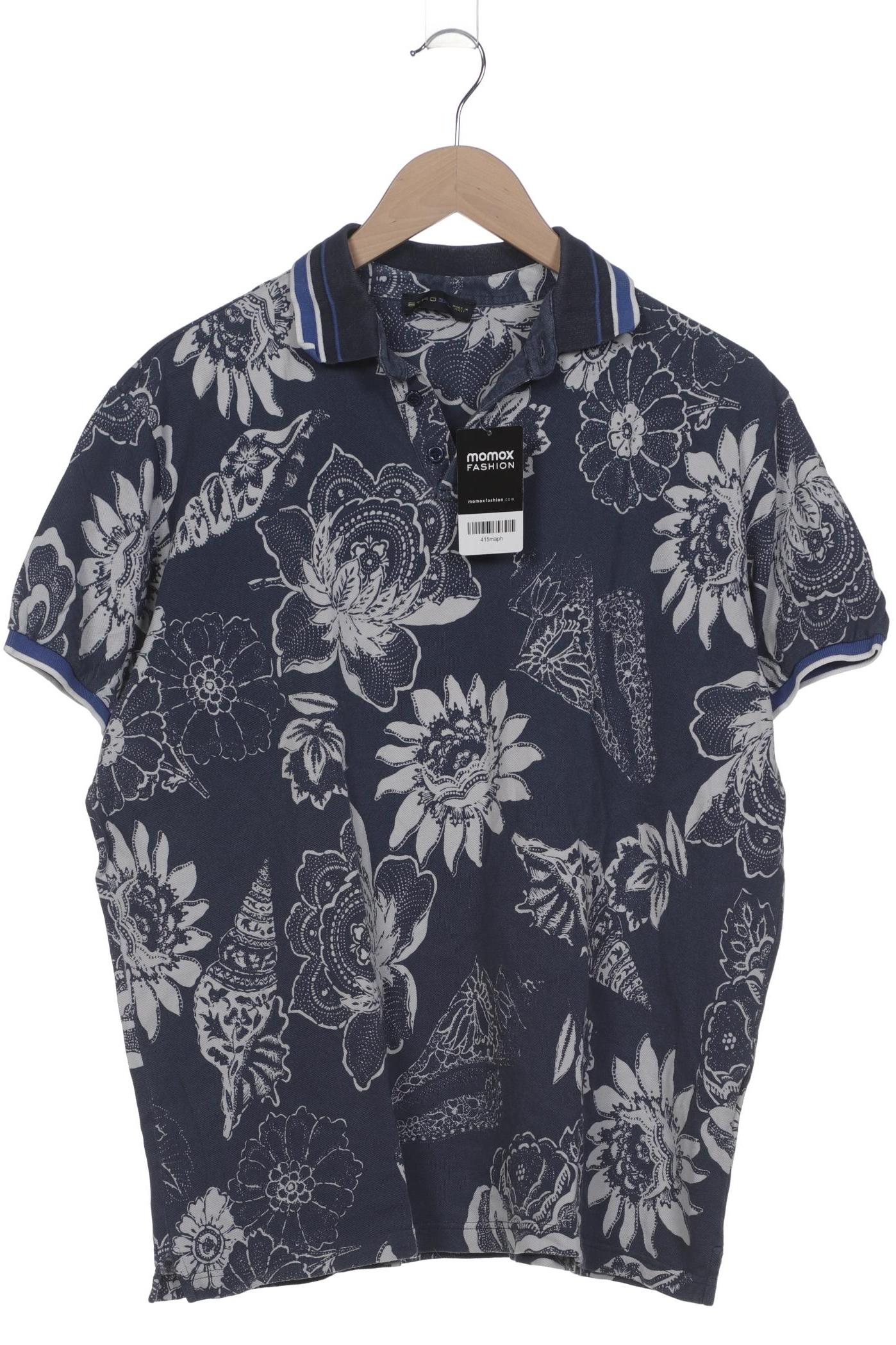 

Etro Herren Poloshirt, blau, Gr. 58