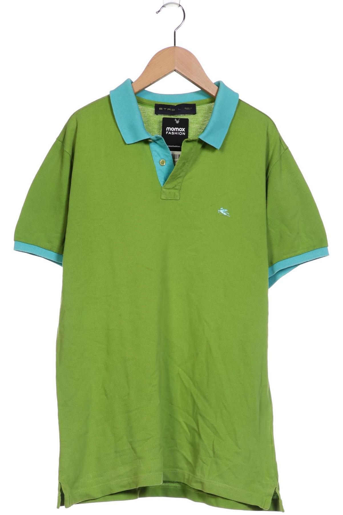 

Etro Herren Poloshirt, grün, Gr. 52