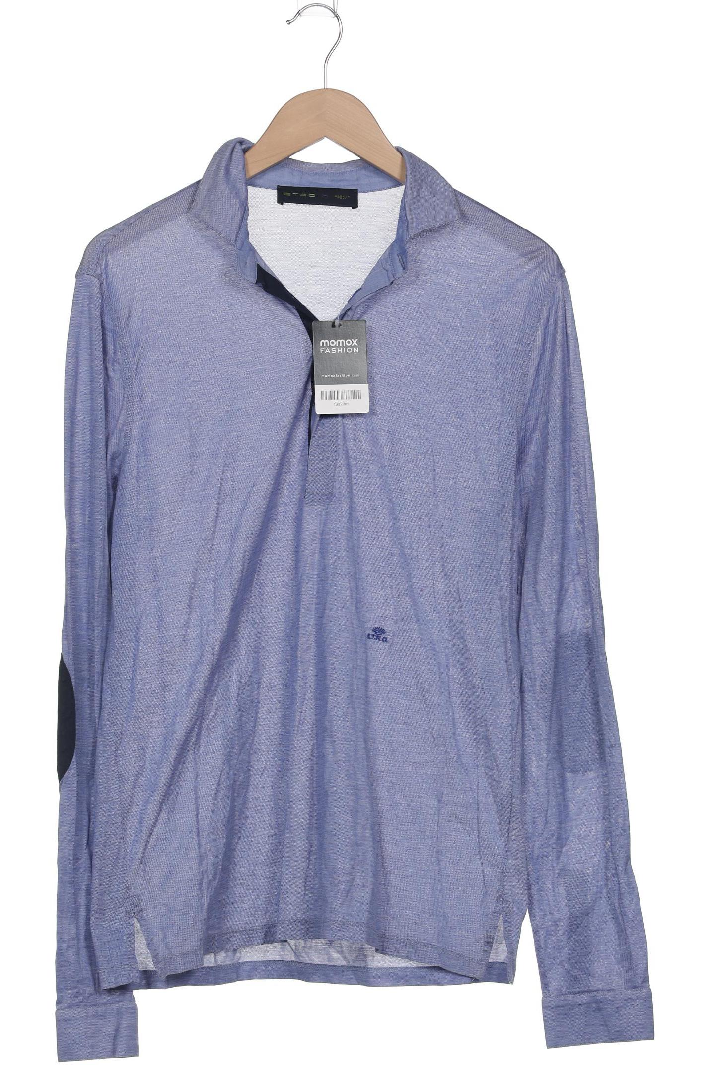 

Etro Herren Poloshirt, blau, Gr. 48