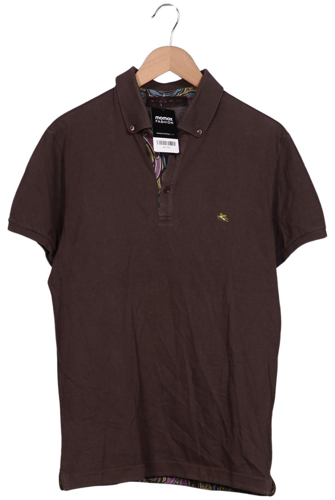 

Etro Herren Poloshirt, braun, Gr. 48