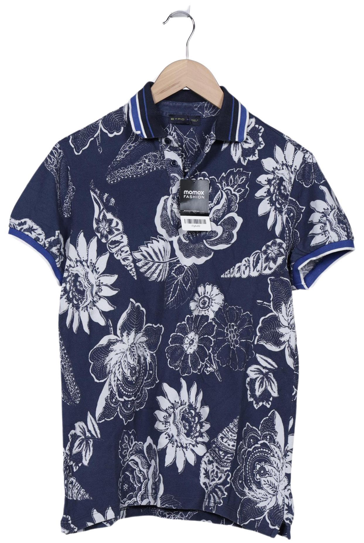 

Etro Herren Poloshirt, blau, Gr. 48