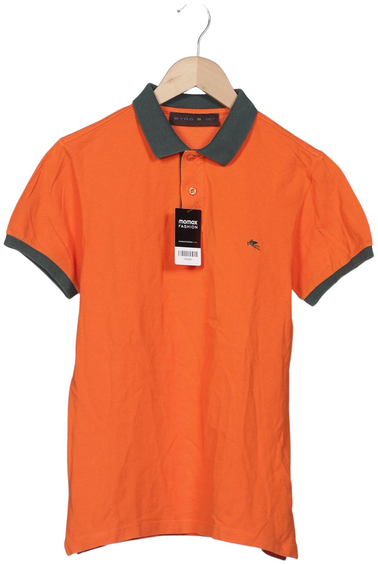 

Etro Herren Poloshirt, orange, Gr. 46