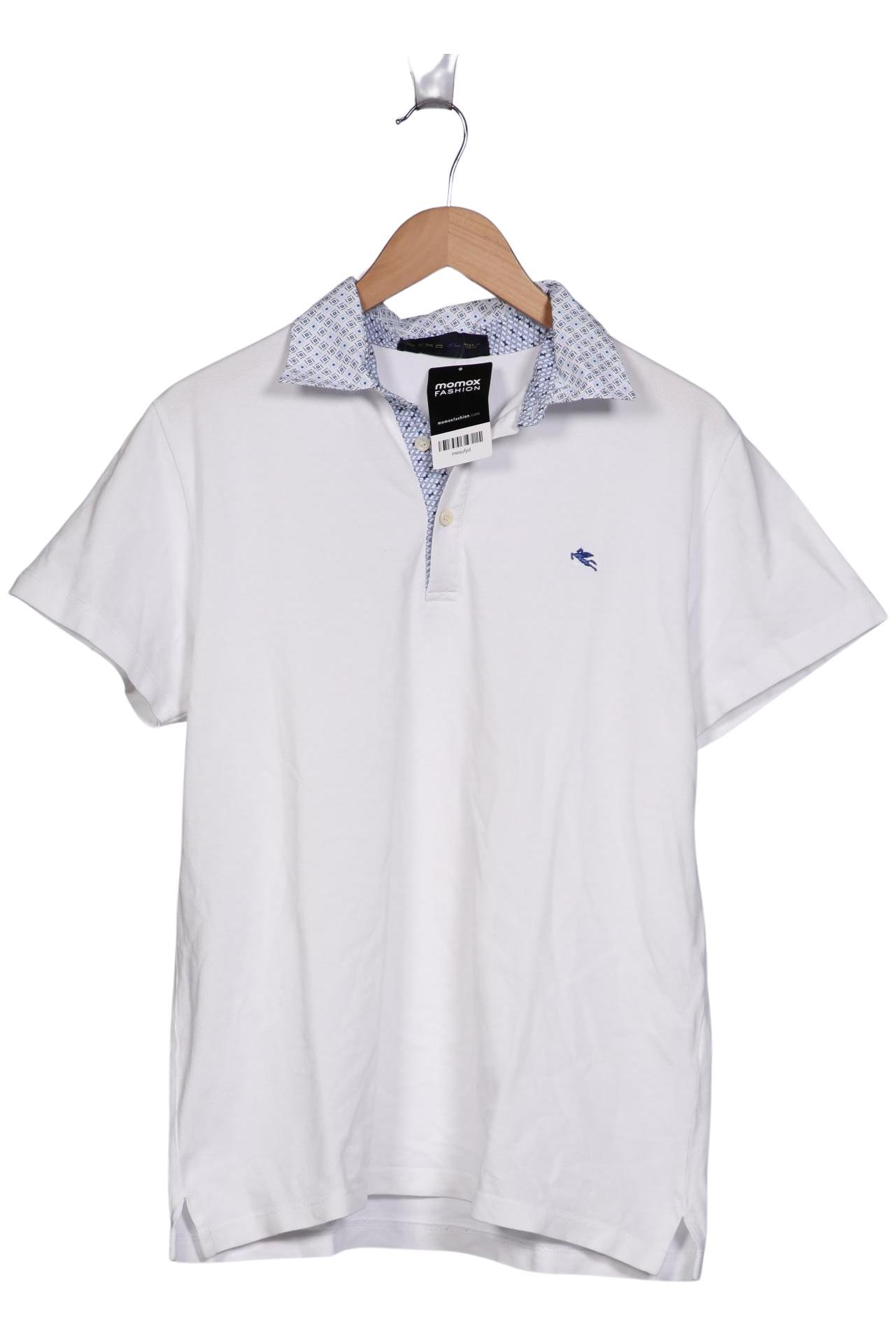 

Etro Herren Poloshirt, weiß, Gr. 54