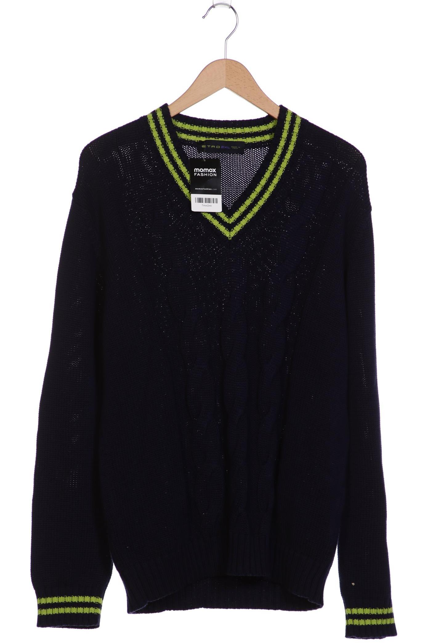 

Etro Herren Pullover, marineblau, Gr. 56